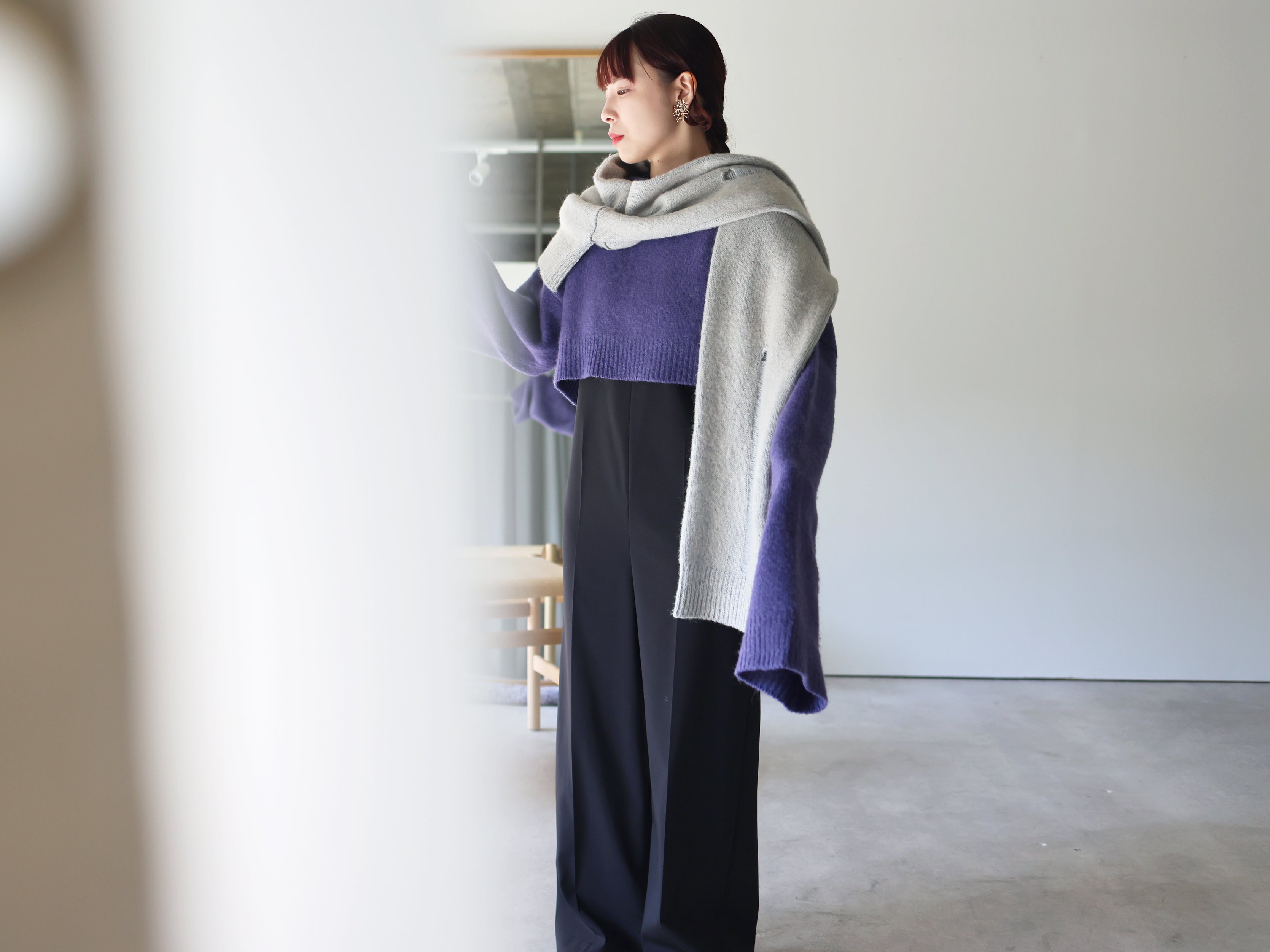 秋冬レディースアイテムをスタイリングにてご紹介致します。