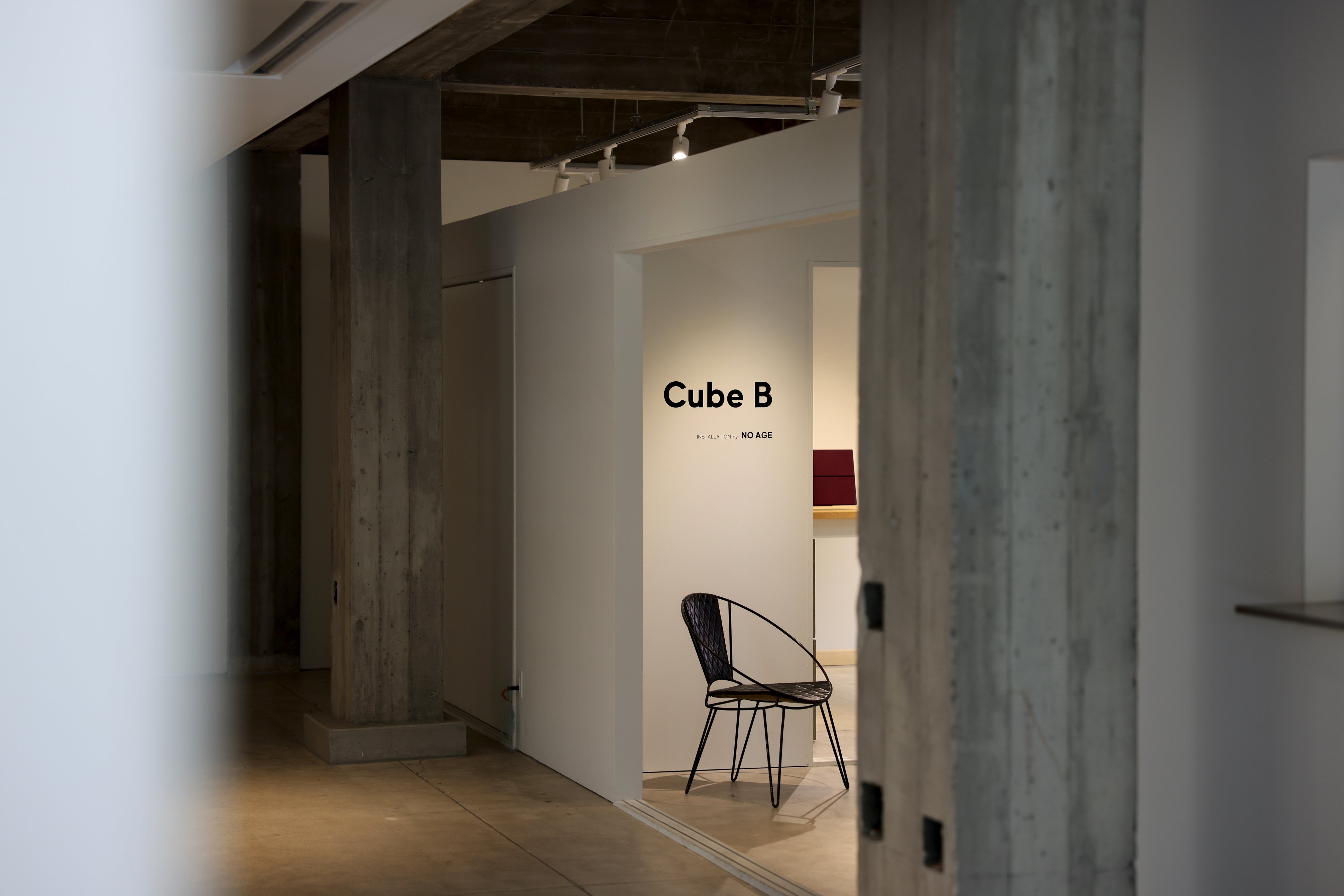 企画展「cube B / NO AGE 01」 初日を終えて