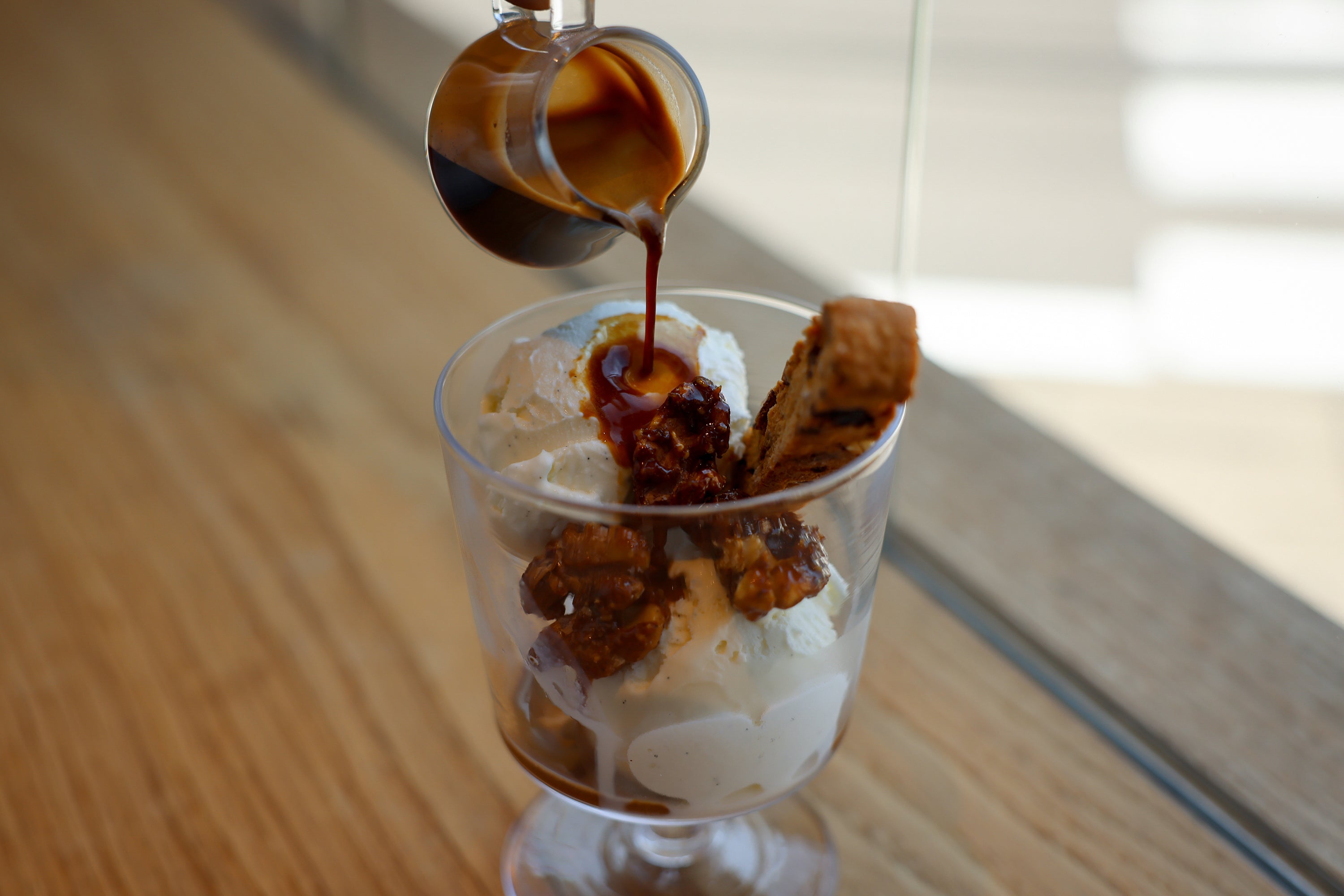 季節限定アフォガートのご紹介