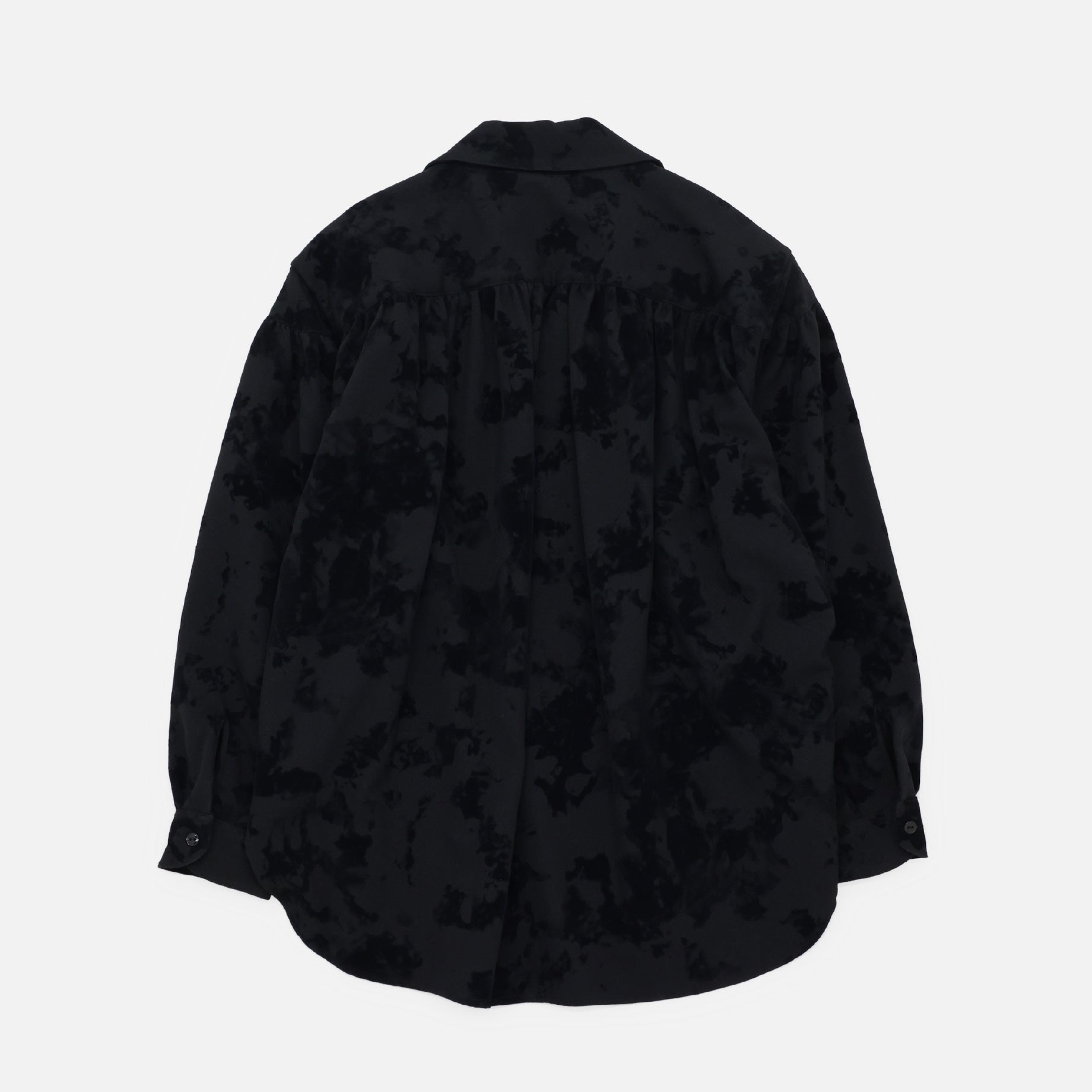 PAINTER Z SHIRT - POLY SERGE / FLOCKY PRINTED(BLACK)