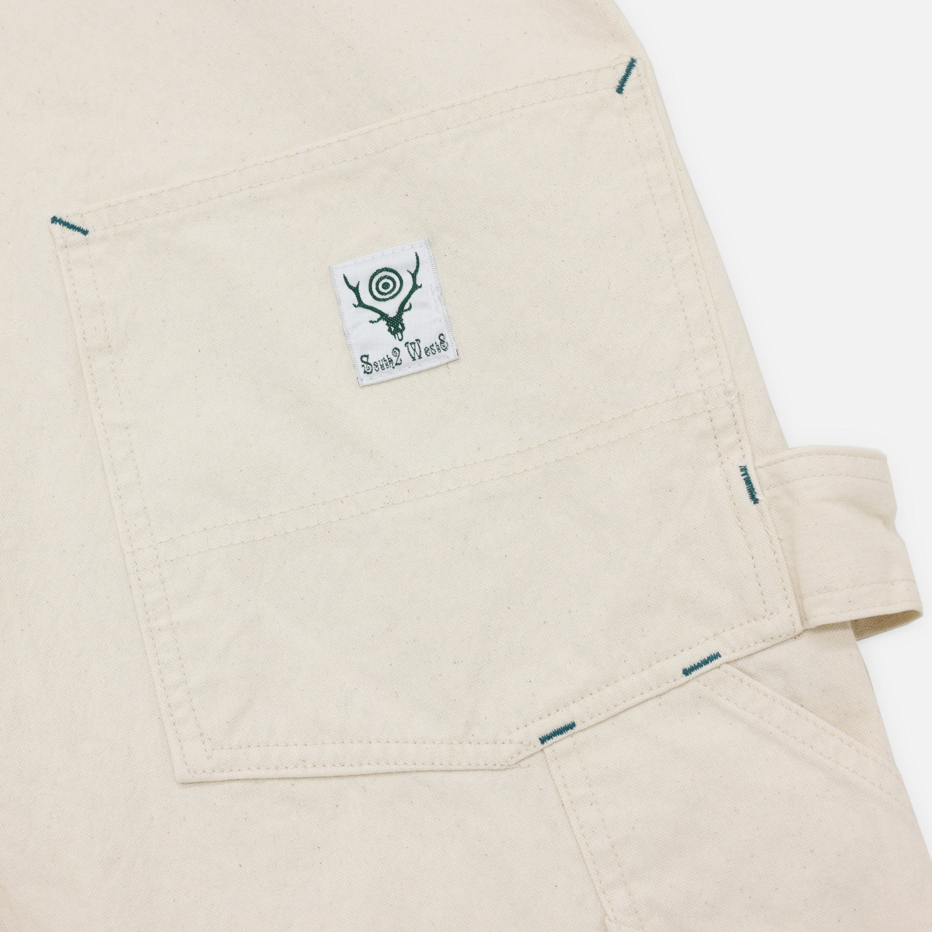 OVERALLS - 10OZ COTTON CANVAS(OFF WHITE)