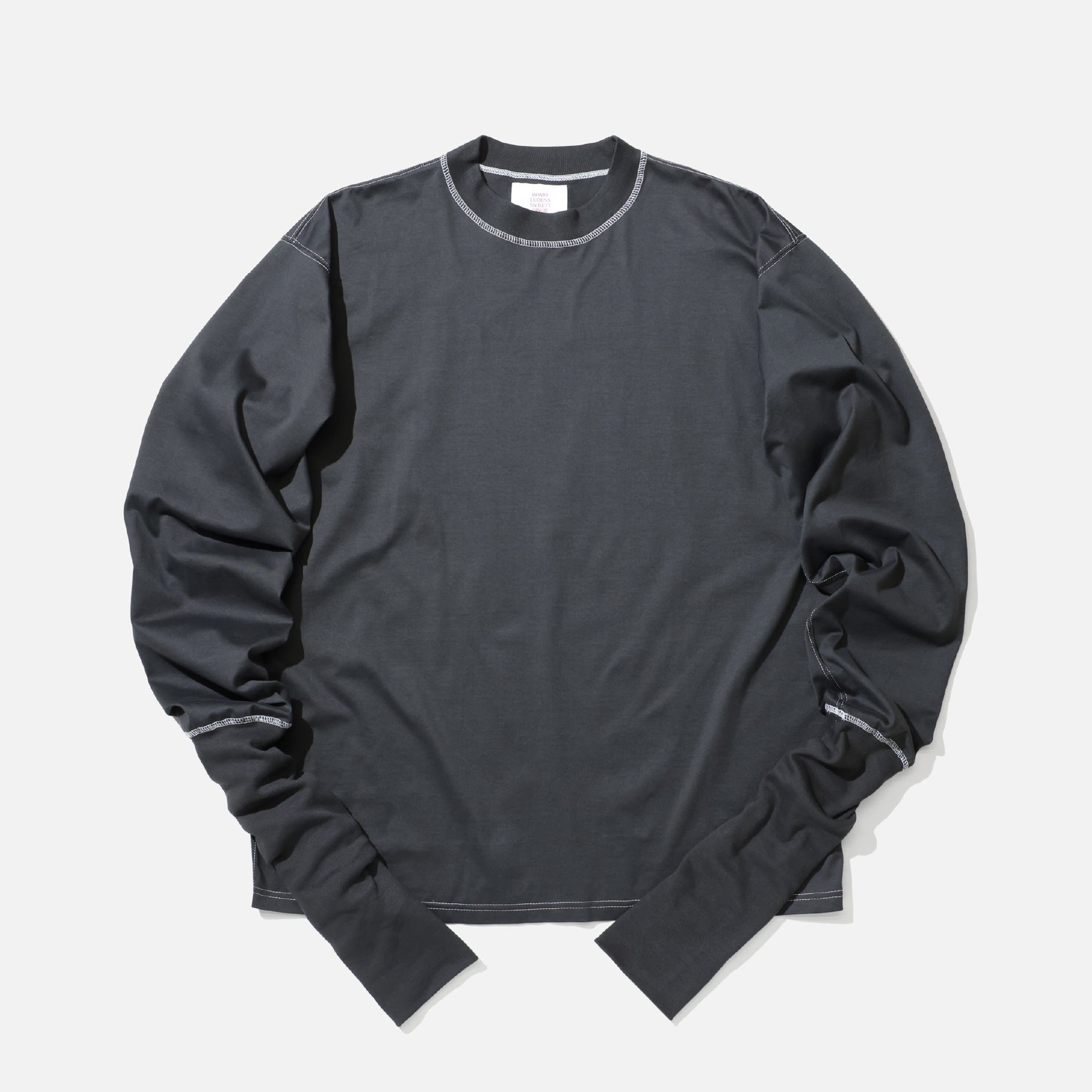 LOHEN ローヘン カーブスリーブロングTシャツ ブラック LOHEN ローヘン カーブスリーブロングTシャツ ブラック（lohen