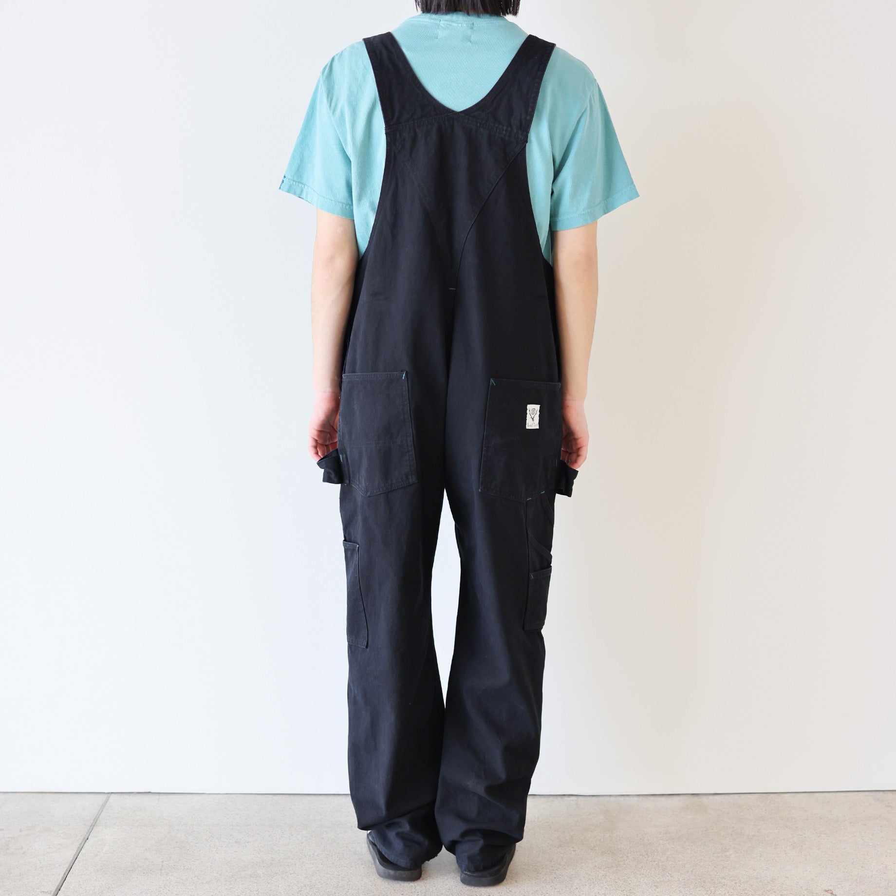 OVERALLS - 10OZ COTTON CANVAS(BLACK)