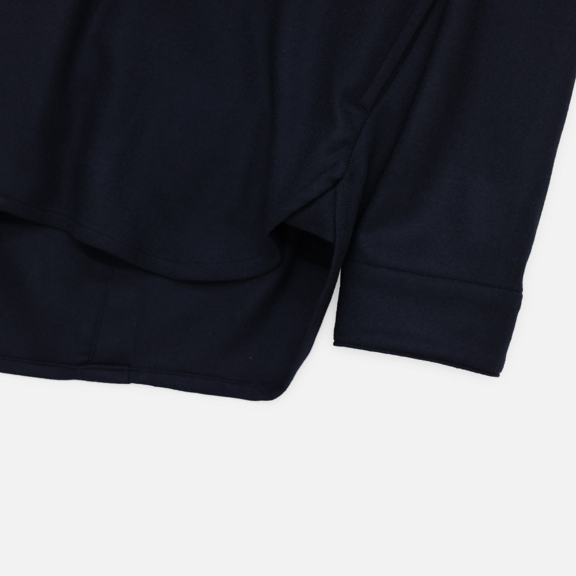 WOOL FLANNEL CHANGE CL(NAVY)