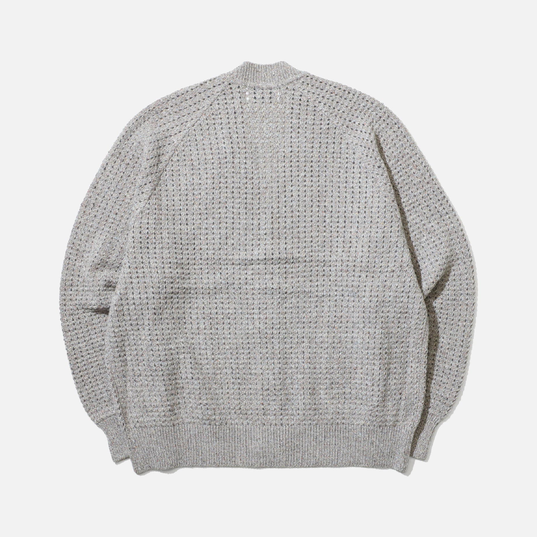 COLOR NEP WOOL CARGIDAN (BEIGE)