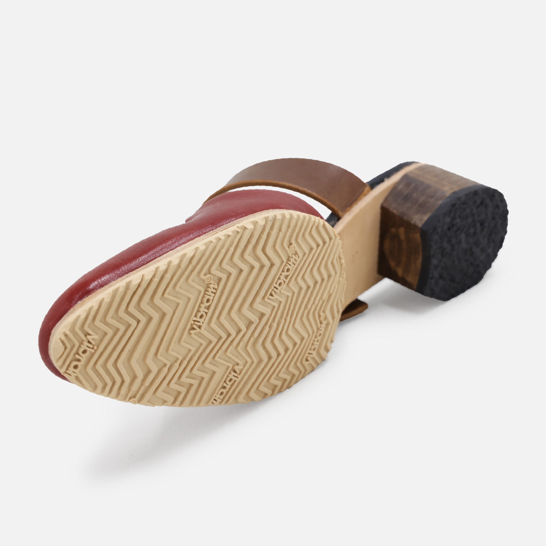 STITCHED MULE(RED)