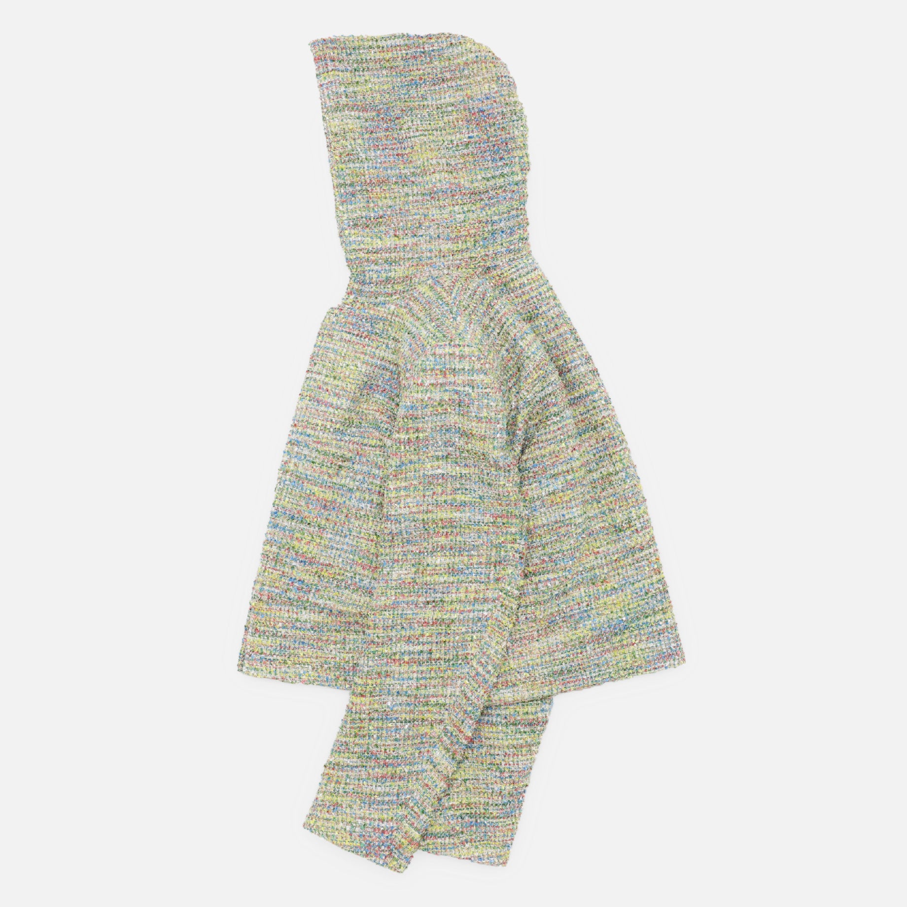 CANDY TWEED ZIP-UP HOODIE(CANDY)