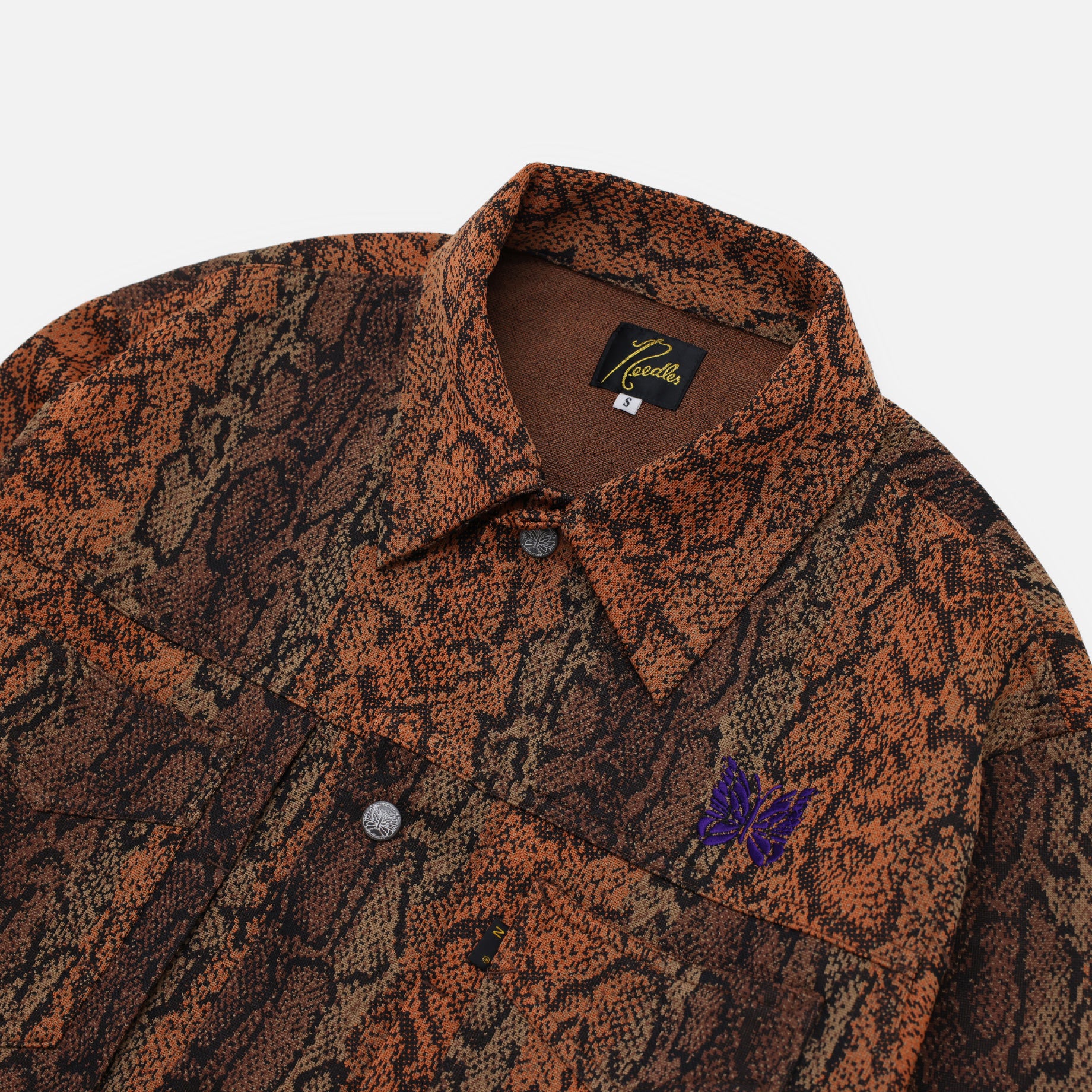 PENNY JEAN JACKET - POLY JQ.(PYTHON)