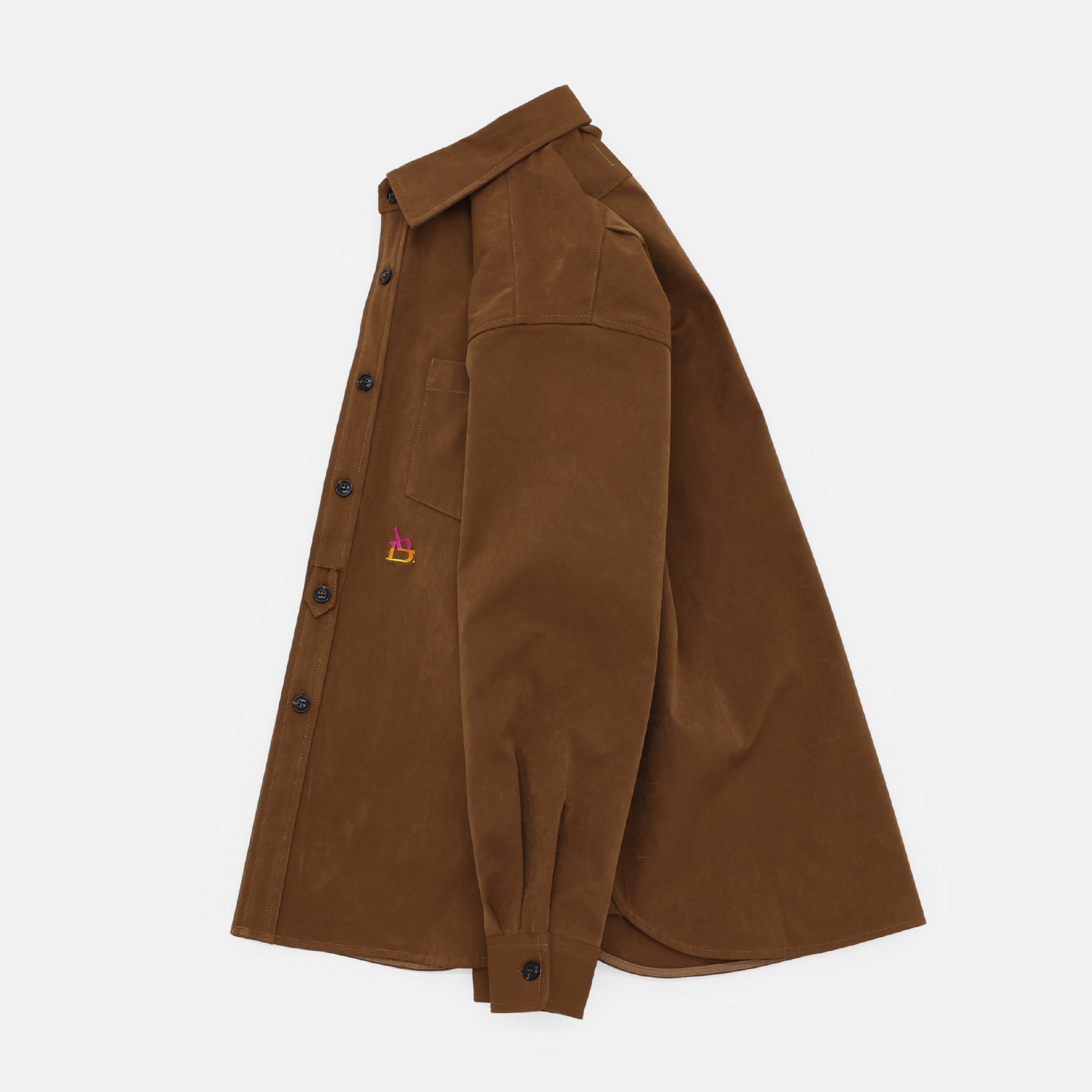 PAJAMA SHIRT(BROWN)