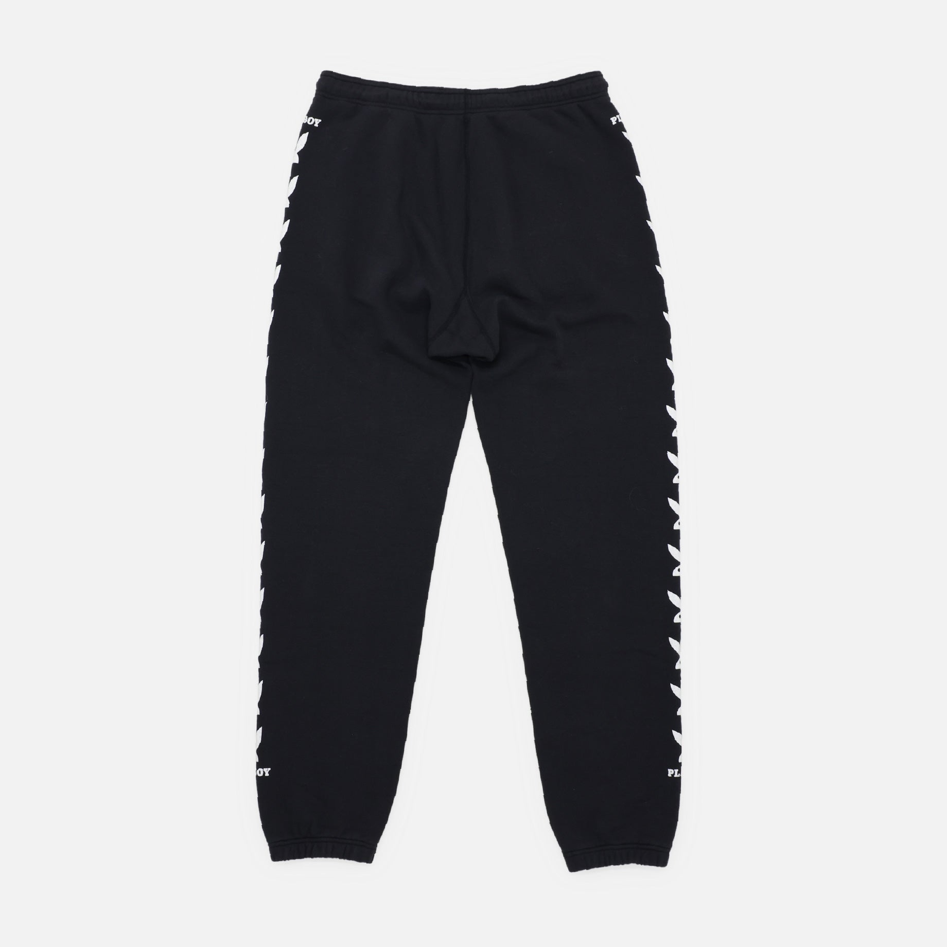 PLAYBOY PRINT SWEAT PANTS(BLACK)