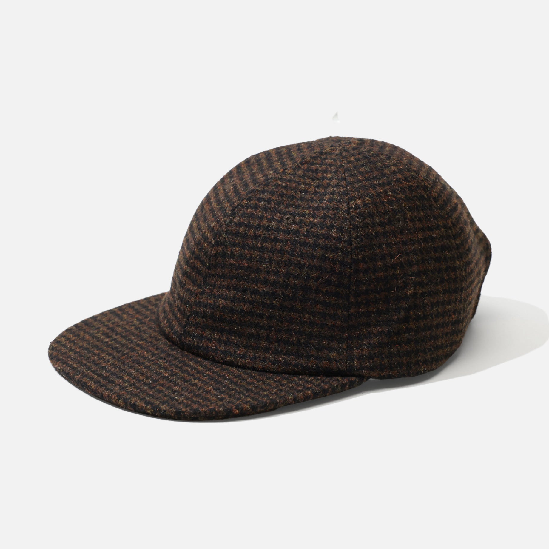 WOOL CAP(BROWN×BLACK)
