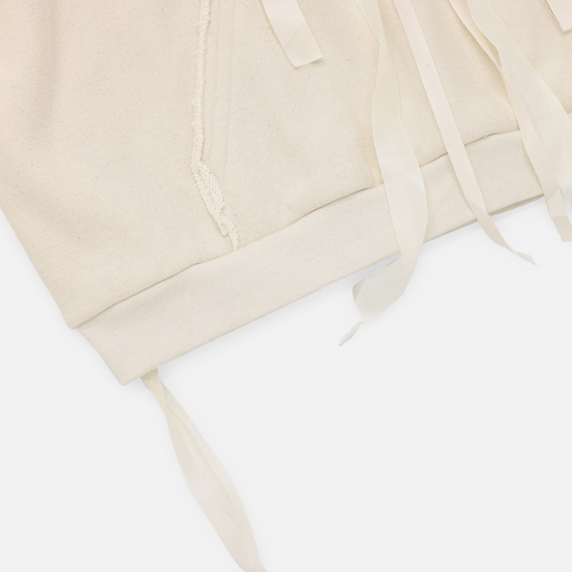 SLEEVELESS HOODIE(IVORY)