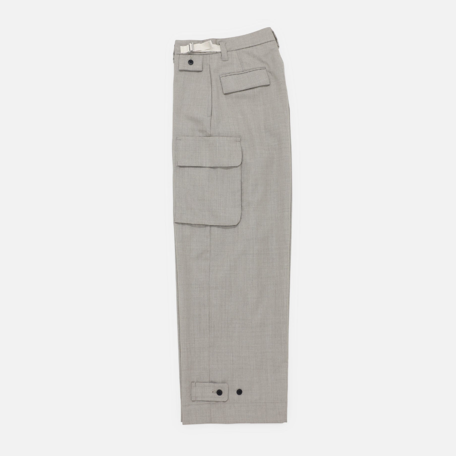 WOOL TWILL CRAFT PT(NATURAL)