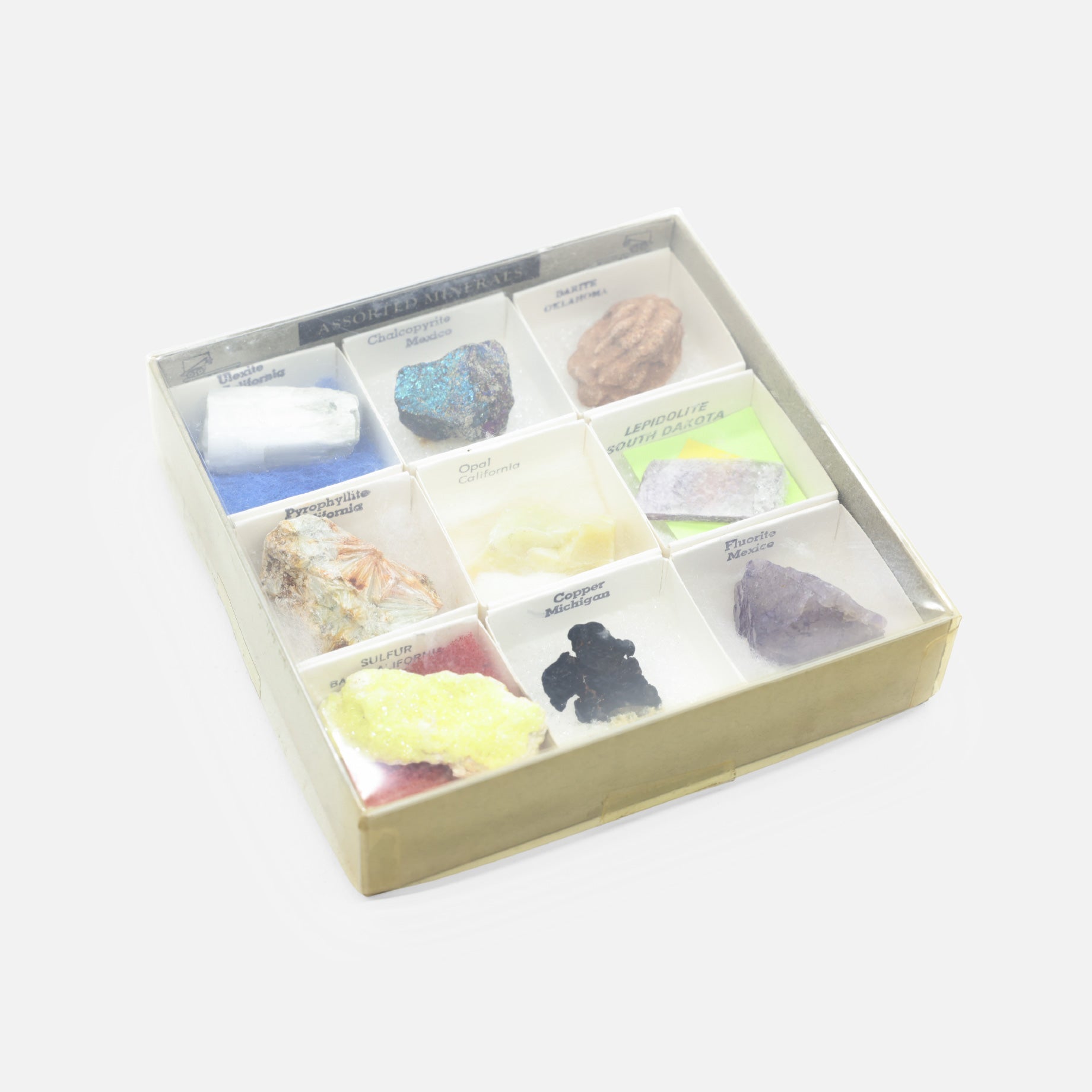 VINTAGE MISCELLANEOUS MINERALOGICAL SAMPLES