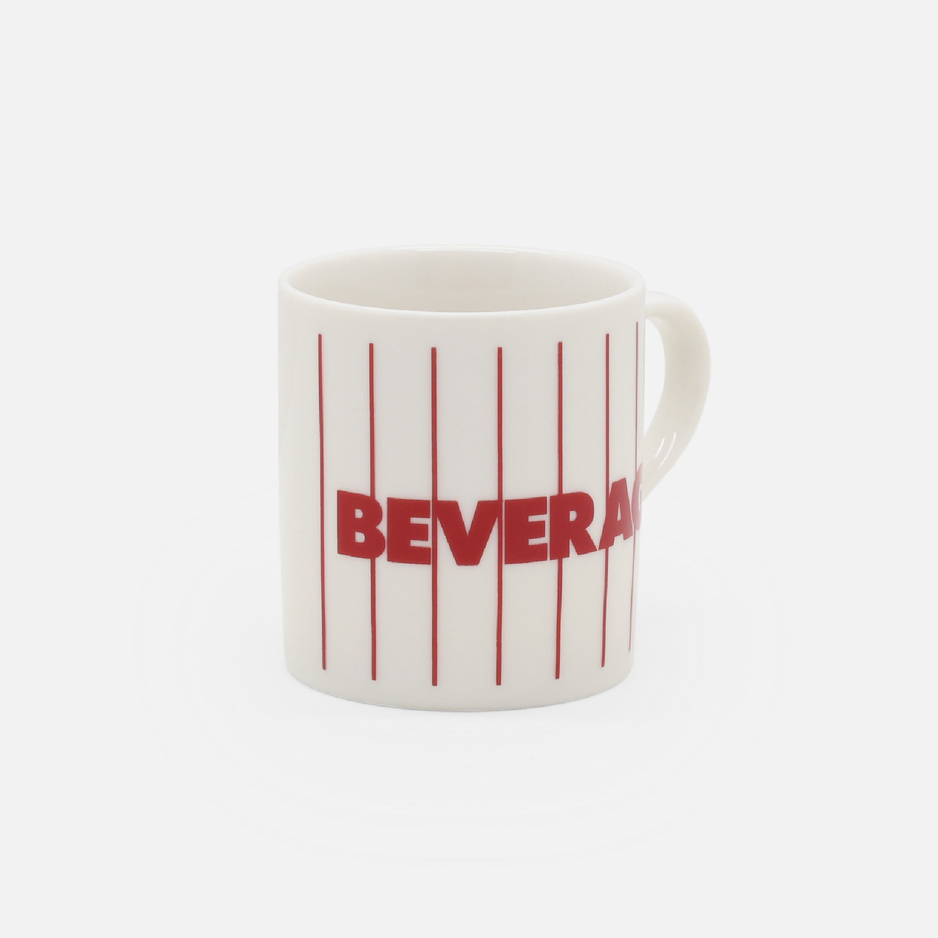 "BEVERAGE" MUG(RED)