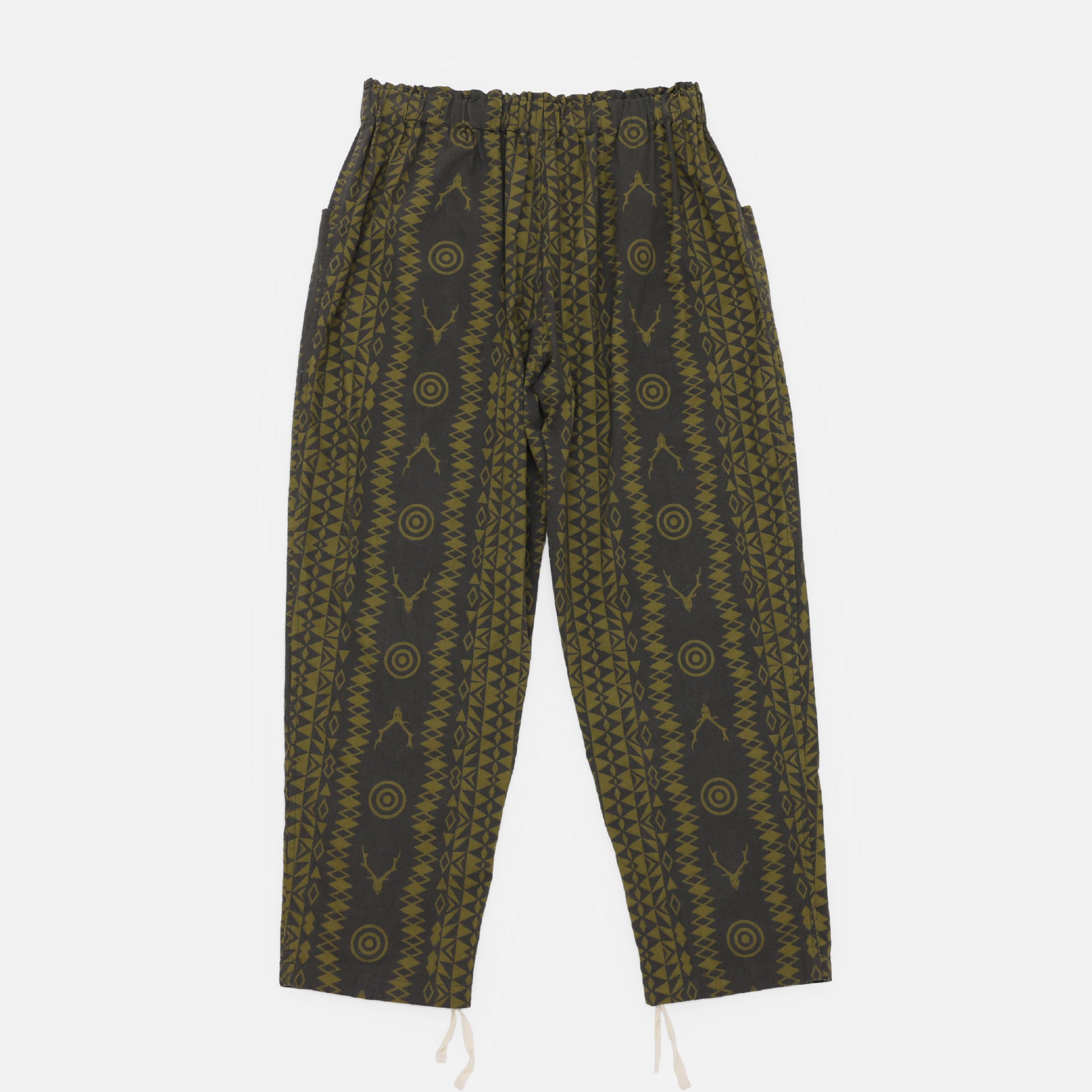 ARMY STRING PANT - FLANNEL PT.(SKULL&TARGET)