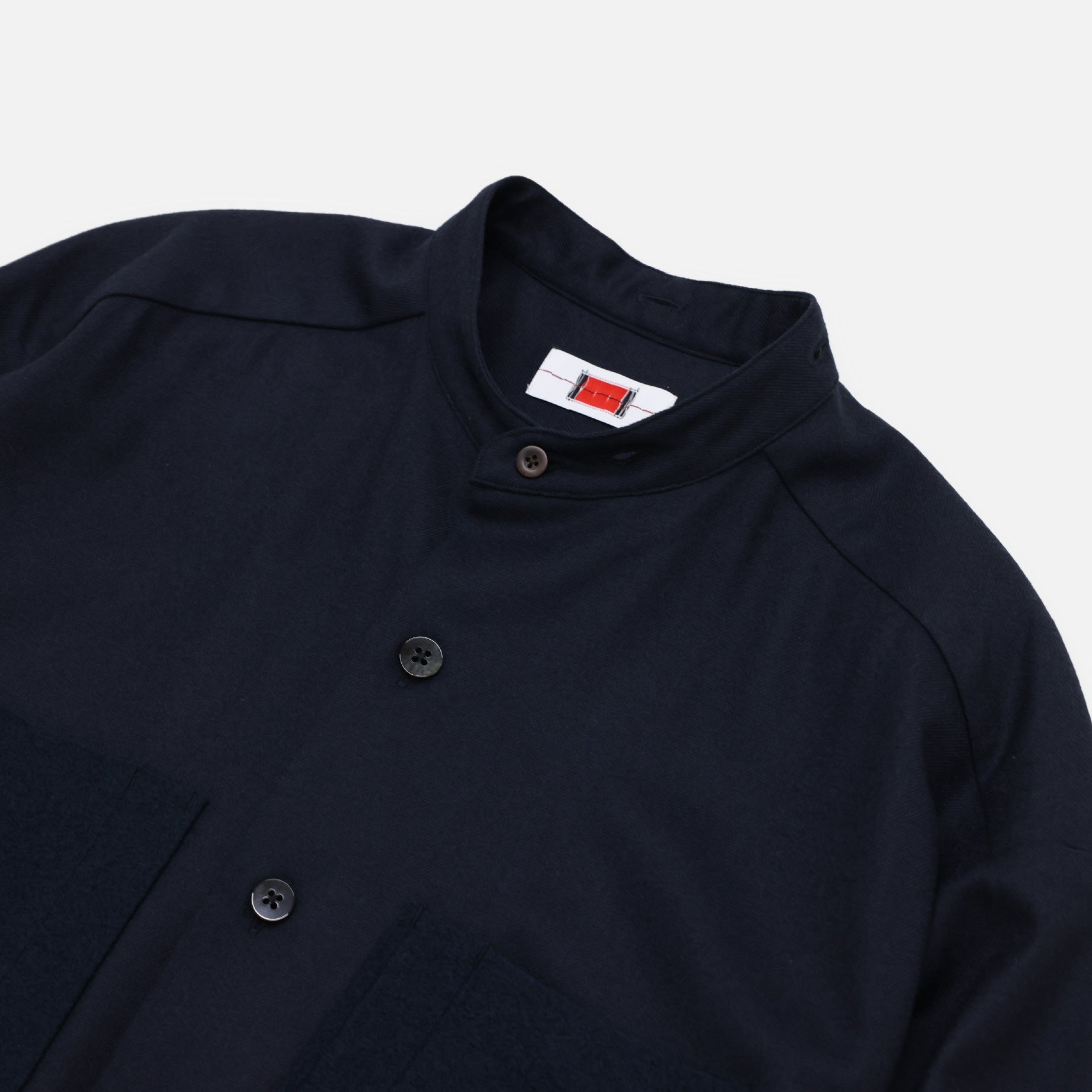 WOOL FLANNEL CHANGE CL(NAVY)