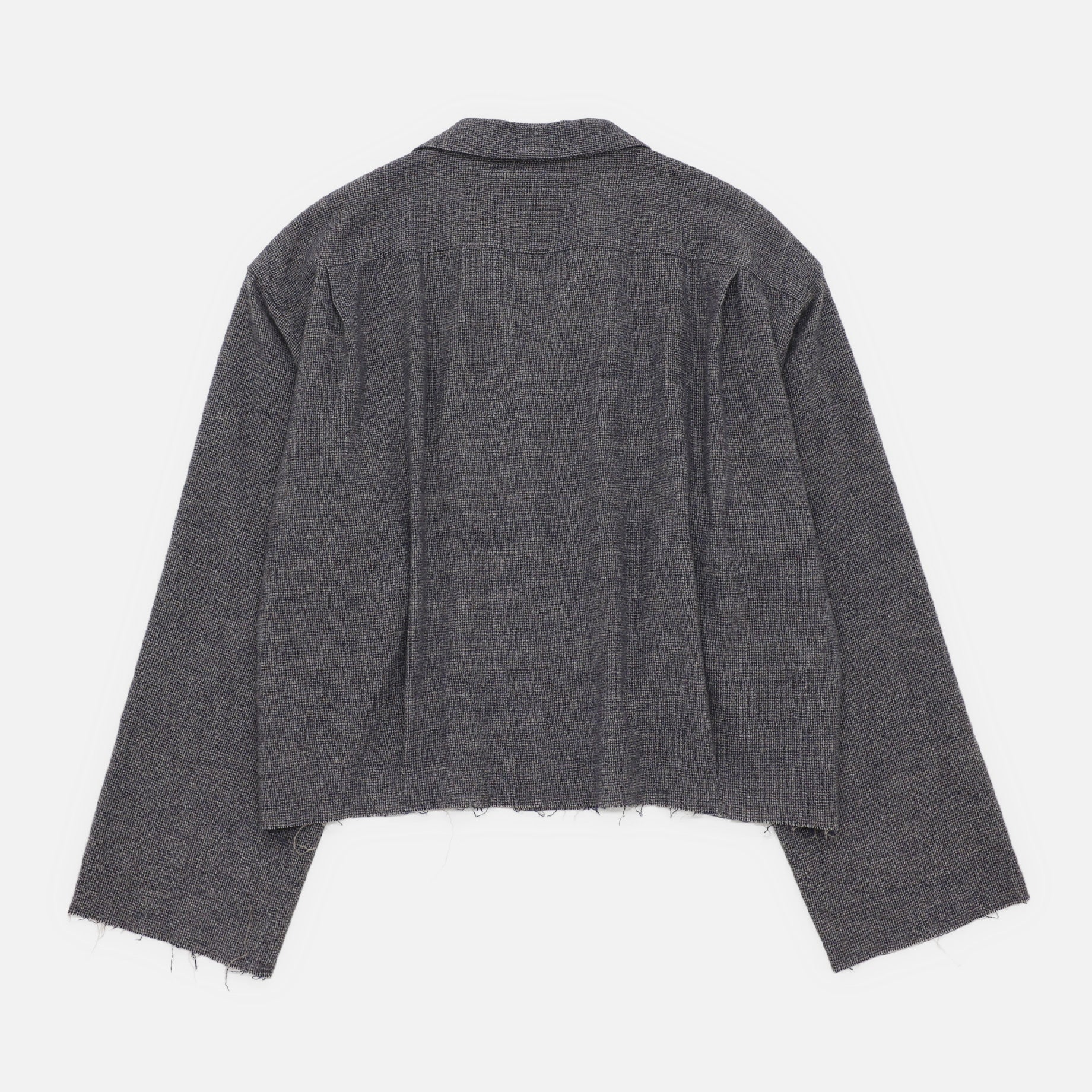OPEN COLLAR SHIRTS(CHARCOAL)