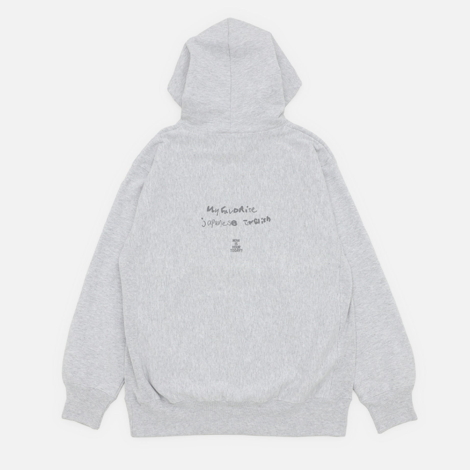 MY PACE #02 HOODED SWEAT (GRAY)