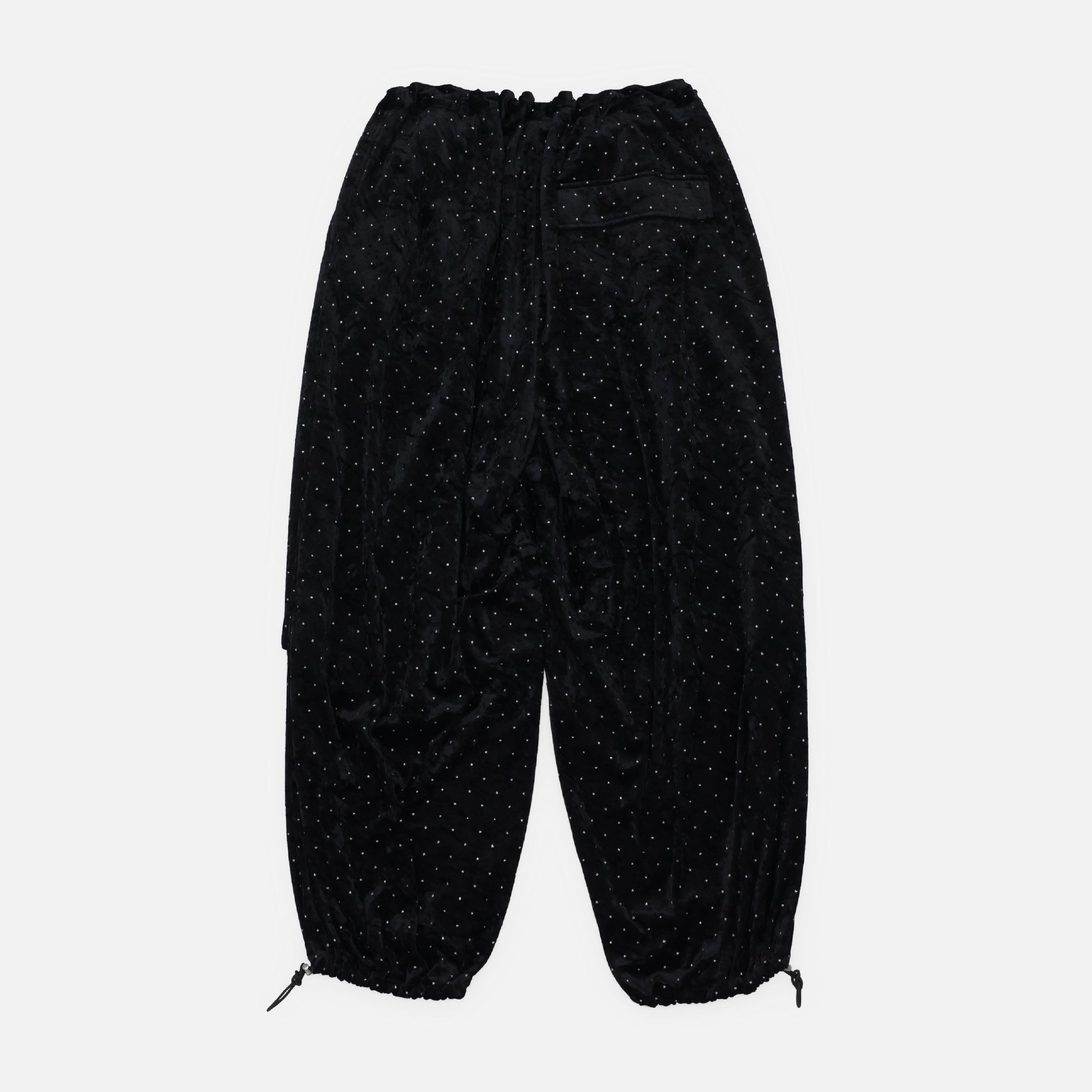 WIND PANT - GLITTER VELOUR(STAR)