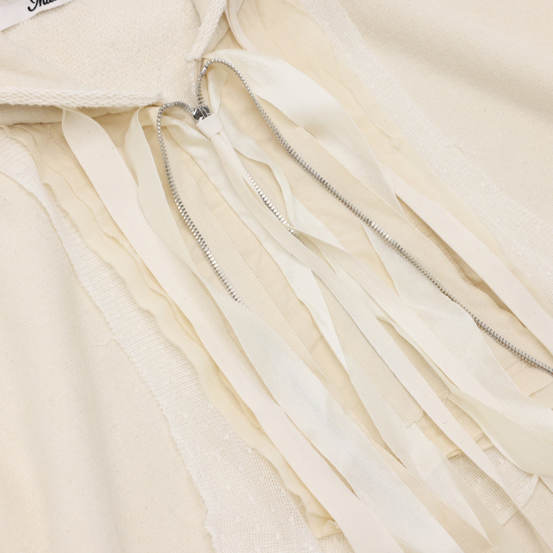 SLEEVELESS HOODIE(IVORY)