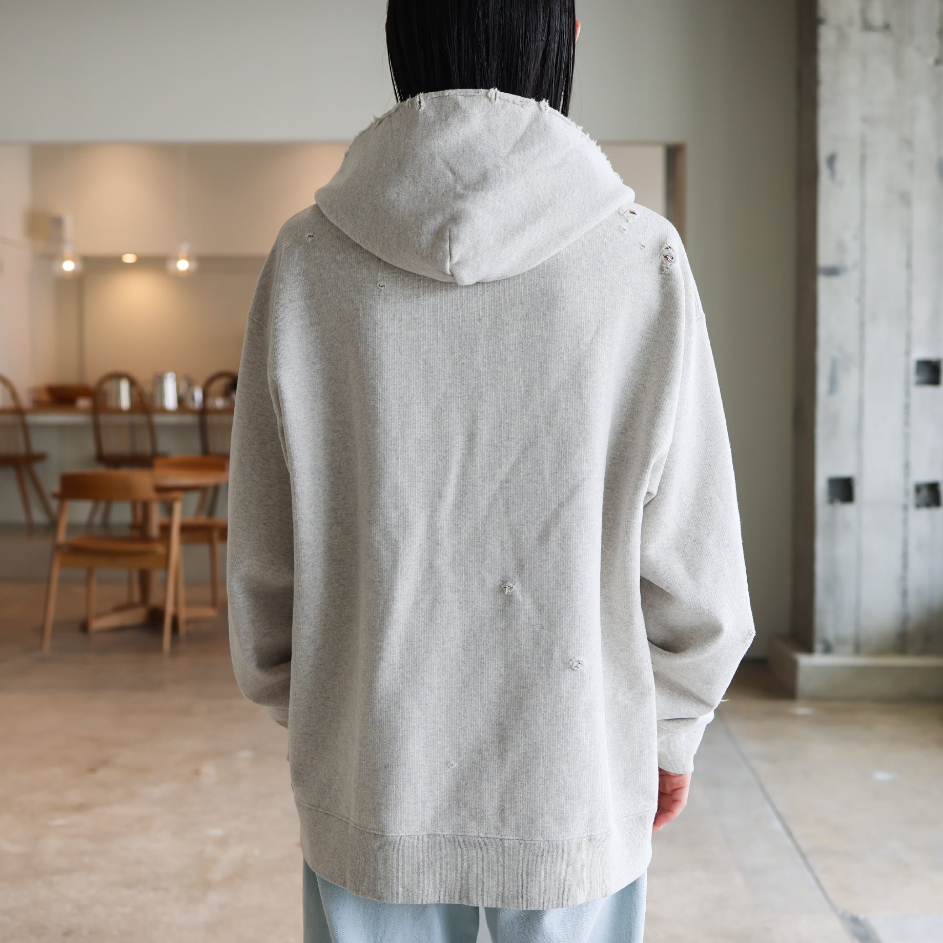 HOODED PARKA(OATMEAL)
