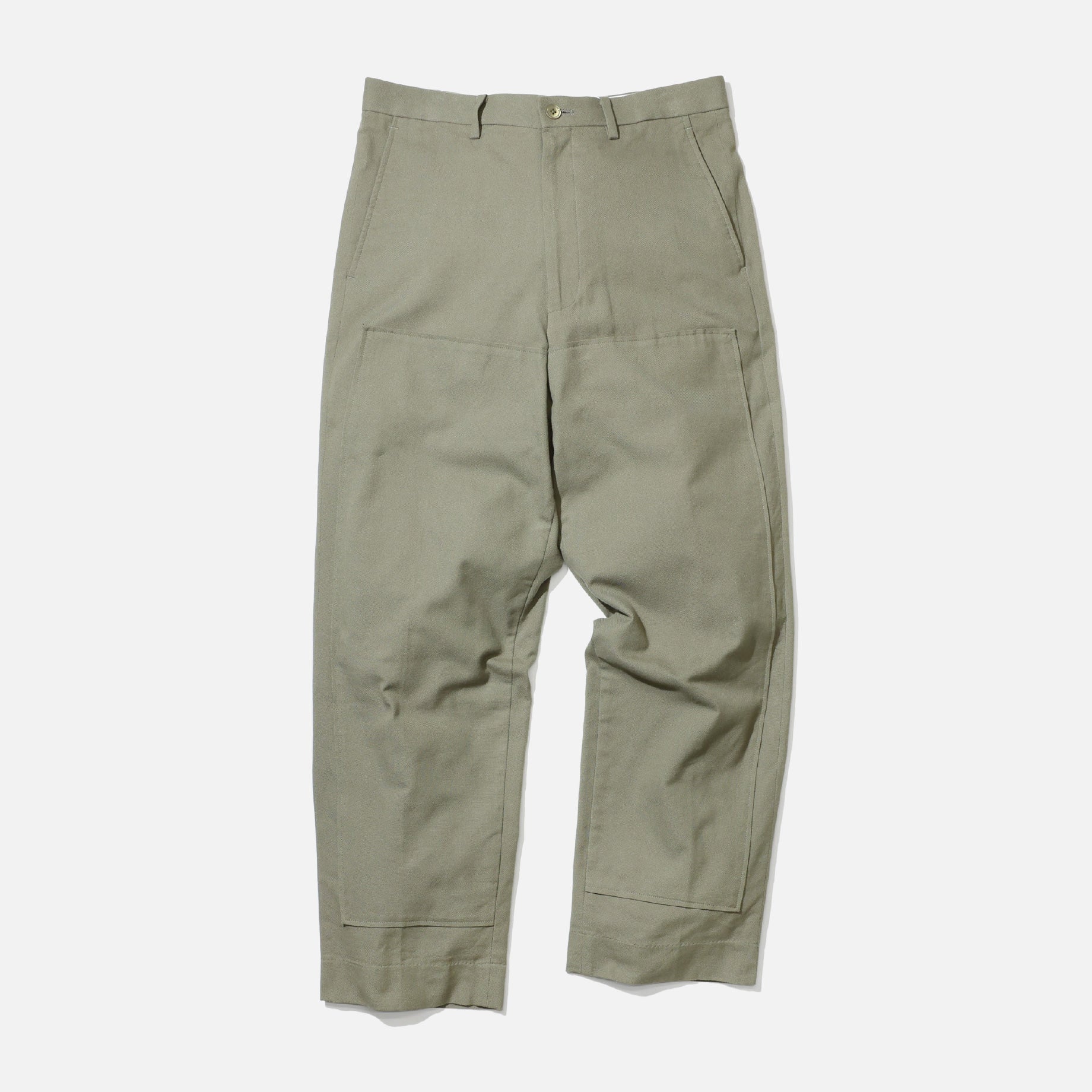 DOUBLE KNEE SLACKS(KHAKI)