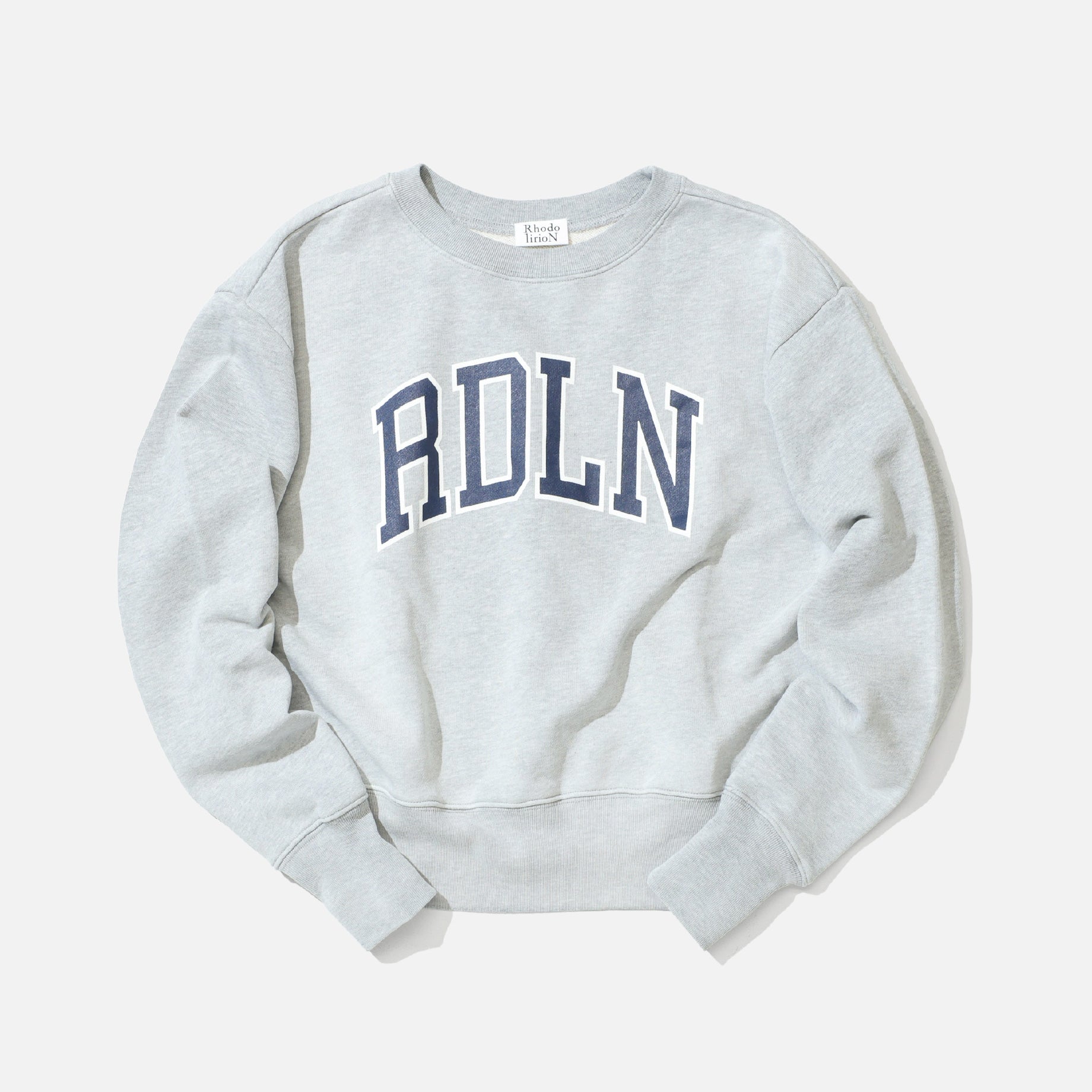 LOGOTYPE CREW NECK SWEATSHIRT (GREY)