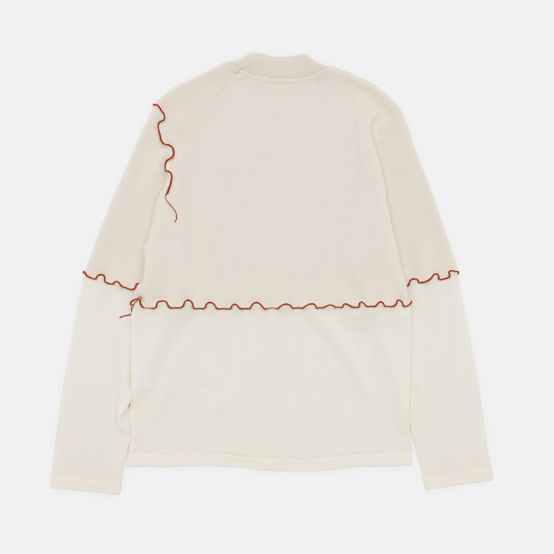 BICOLOUR PULLOVER SHRINK(WHT)