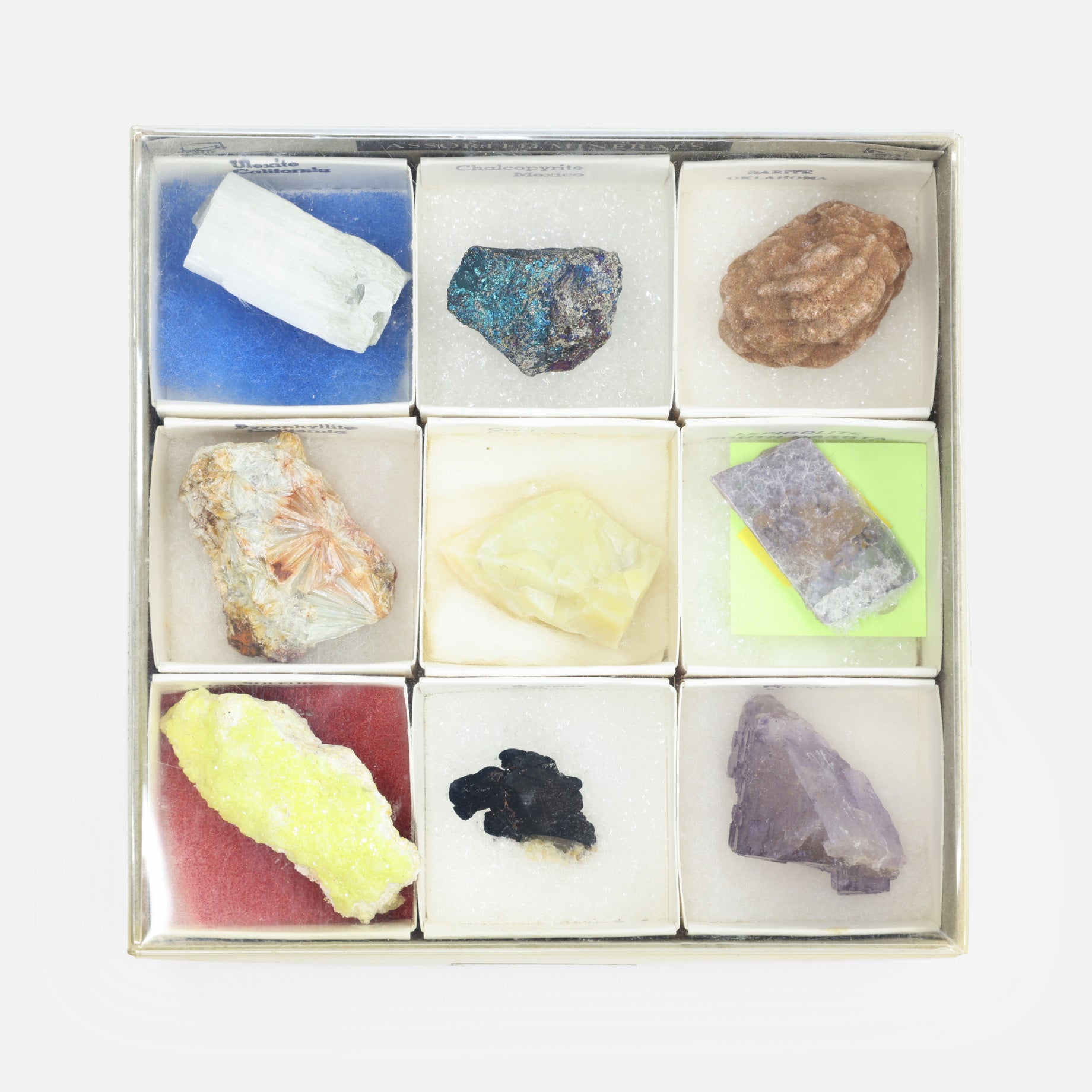 VINTAGE MISCELLANEOUS MINERALOGICAL SAMPLES