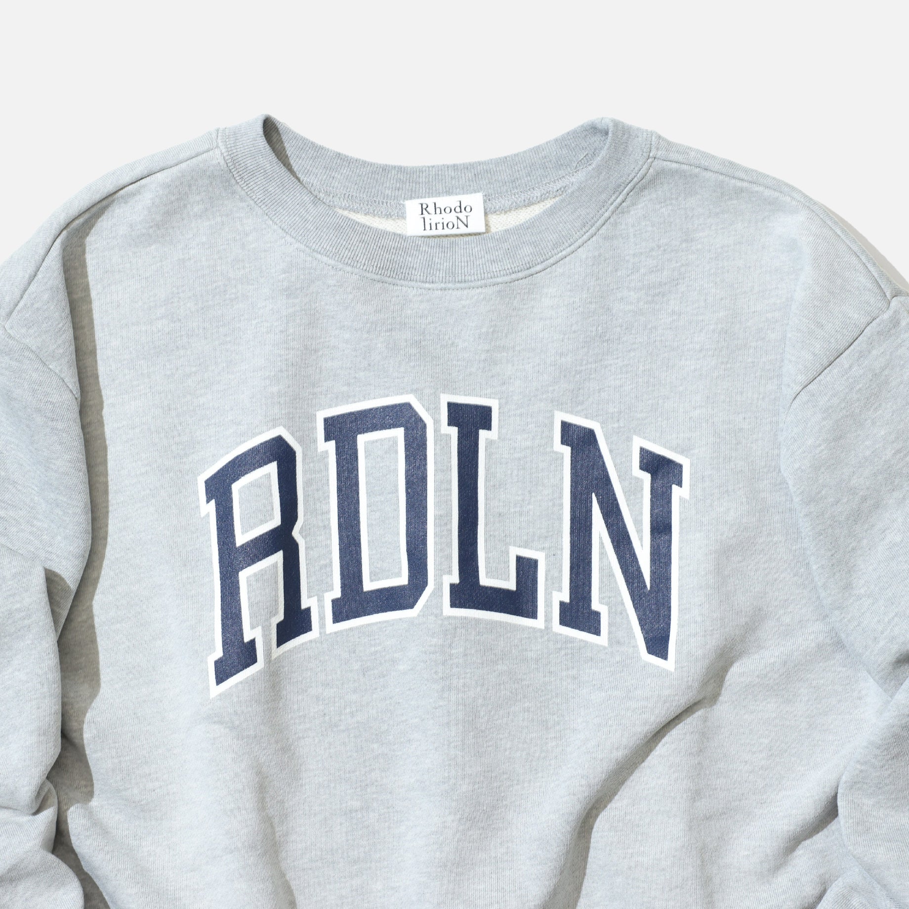 LOGOTYPE CREW NECK SWEATSHIRT (GREY)