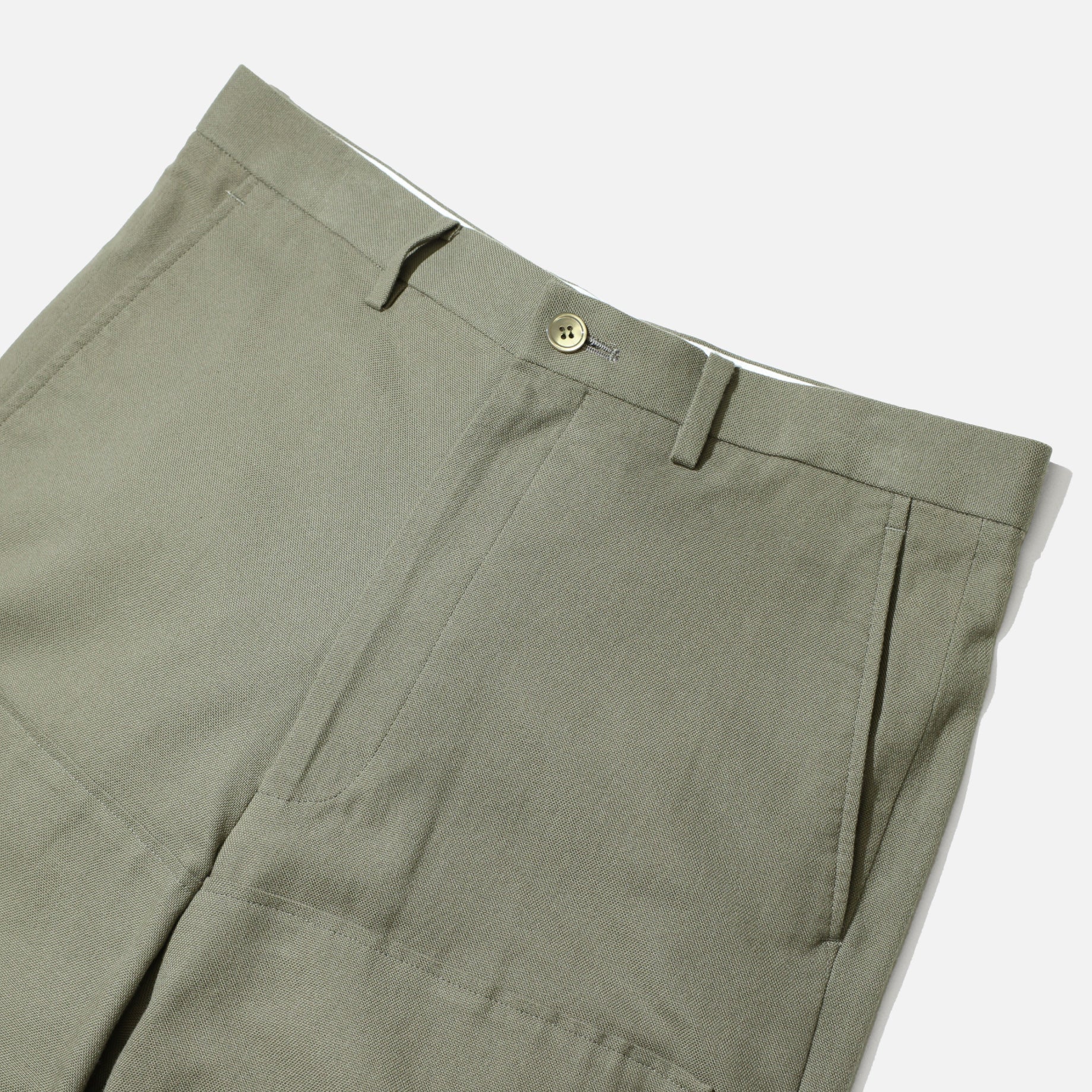 DOUBLE KNEE SLACKS(KHAKI)