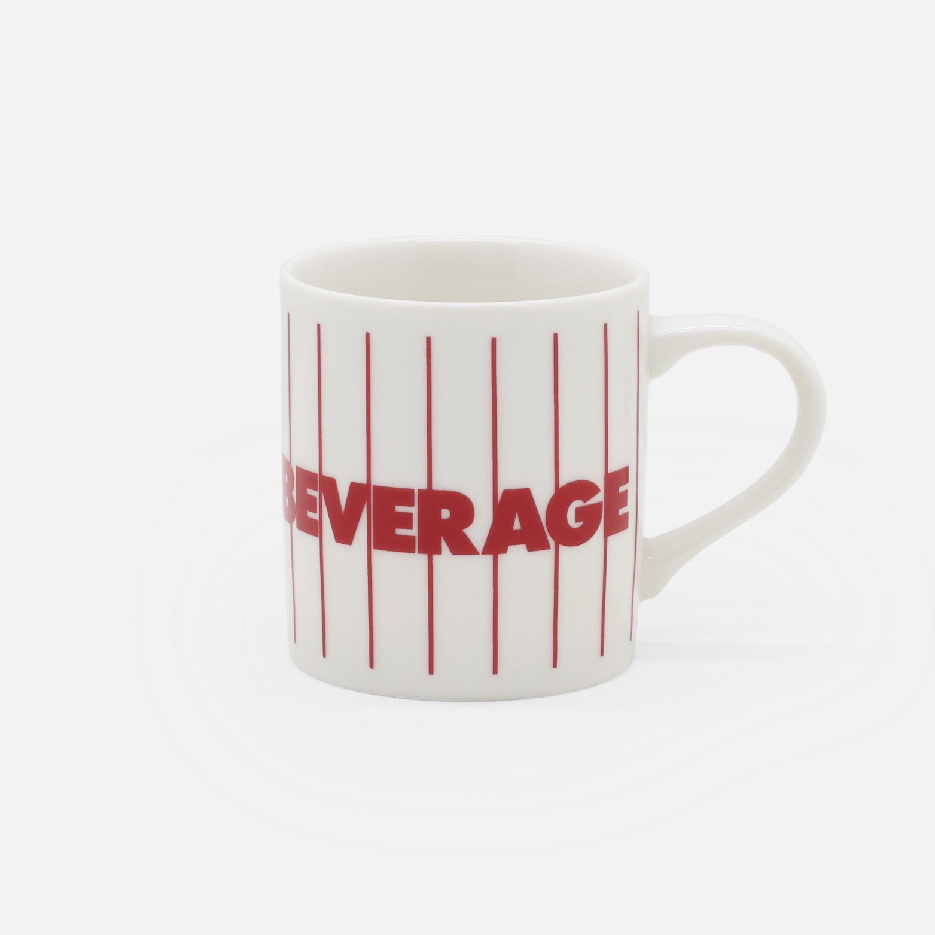 "BEVERAGE" MUG(RED)