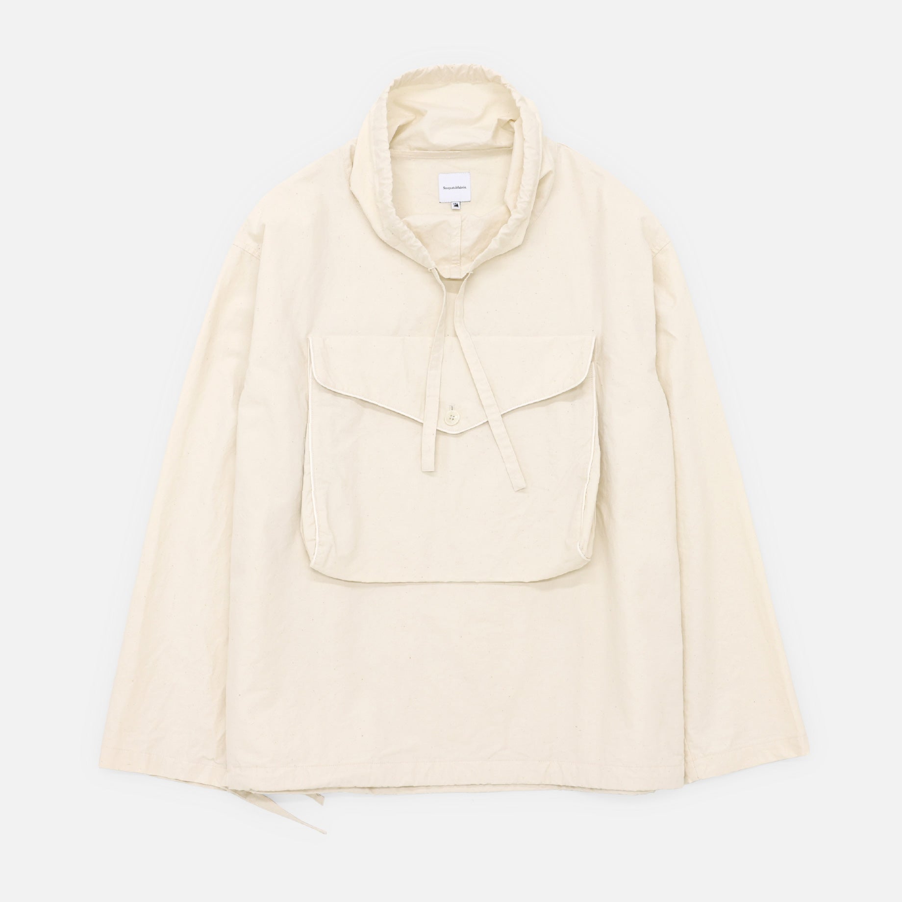 HI-NECK PULLOVER SHIRT（OFF WHITE）