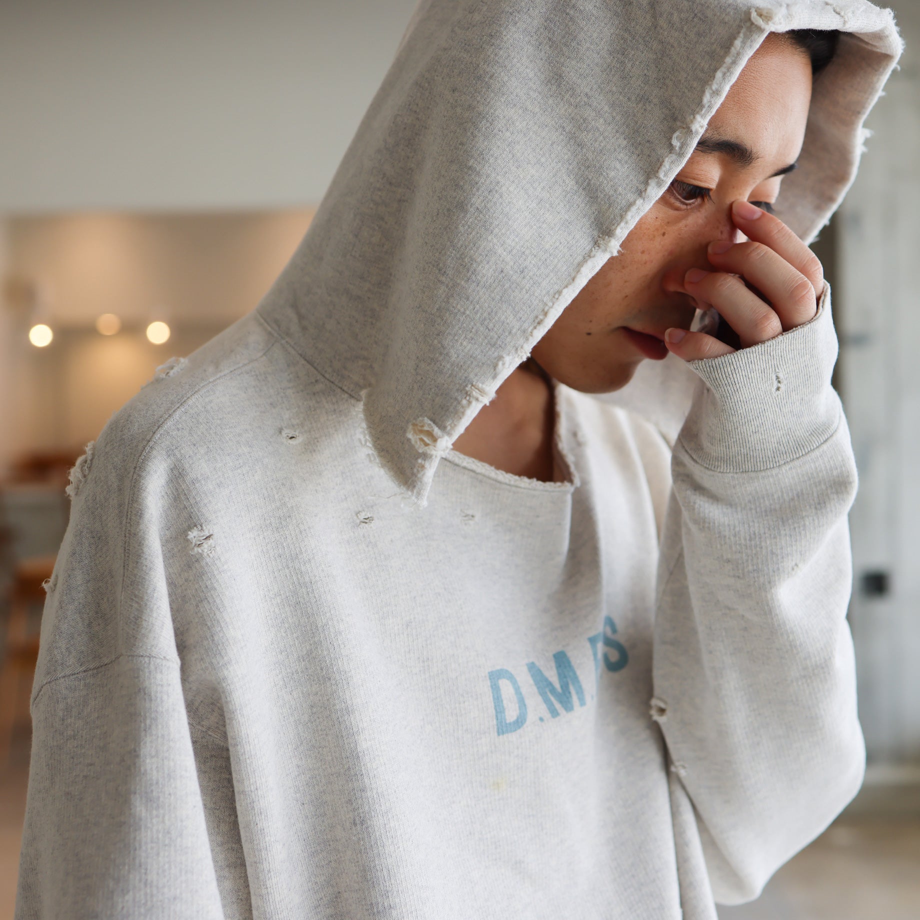 HOODED PARKA(OATMEAL)