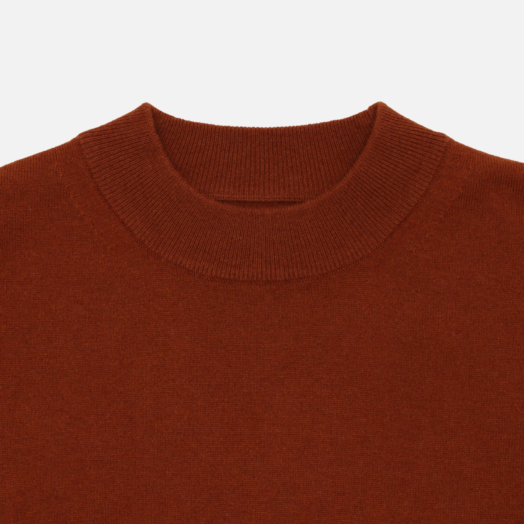 MOCK NECK P/O(BRICK)