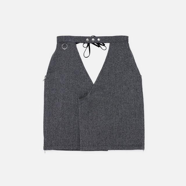 TAILORED SHORT CHAPS (GRAY)
