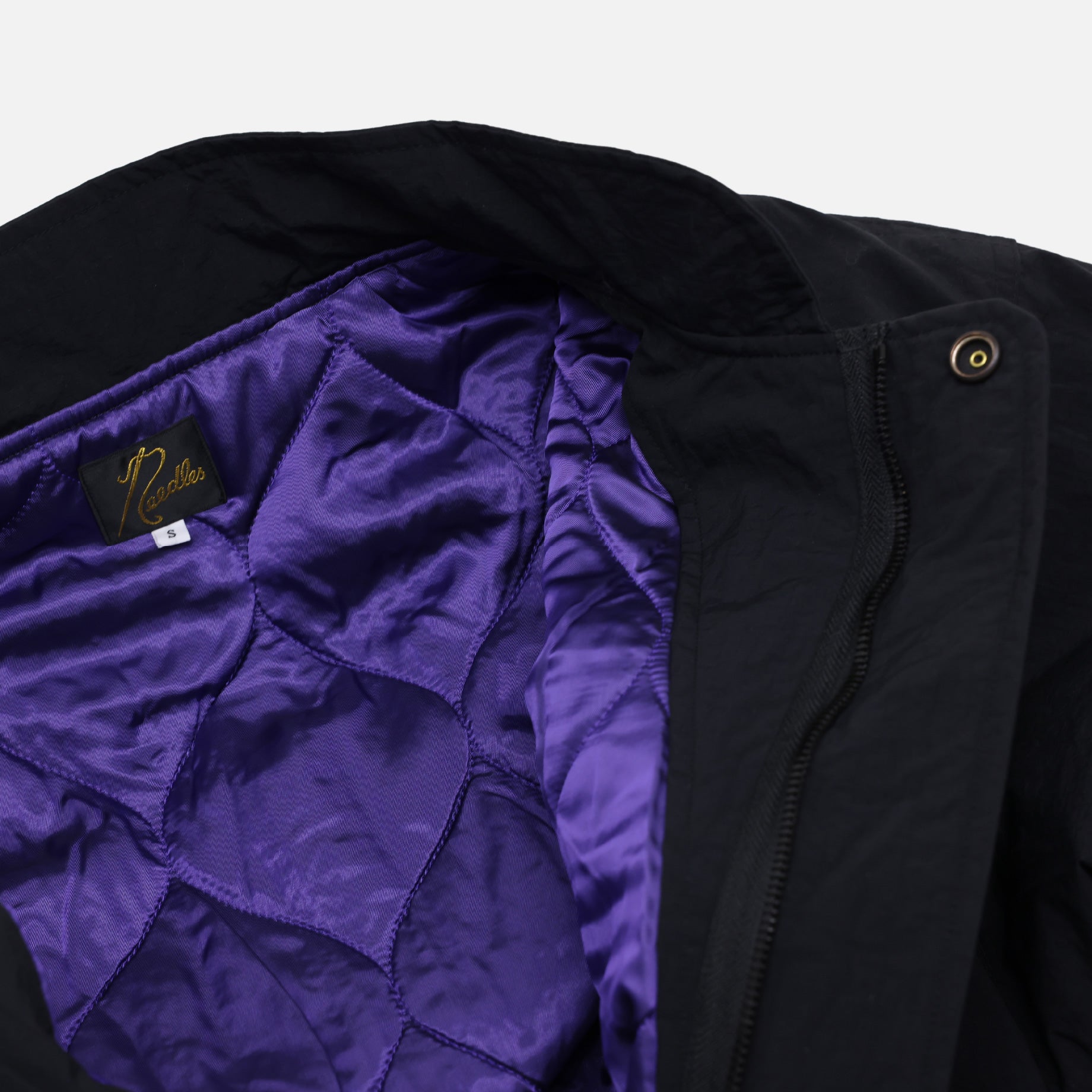 C.P. COAT - NYLON RIPSTOP(BLACK)