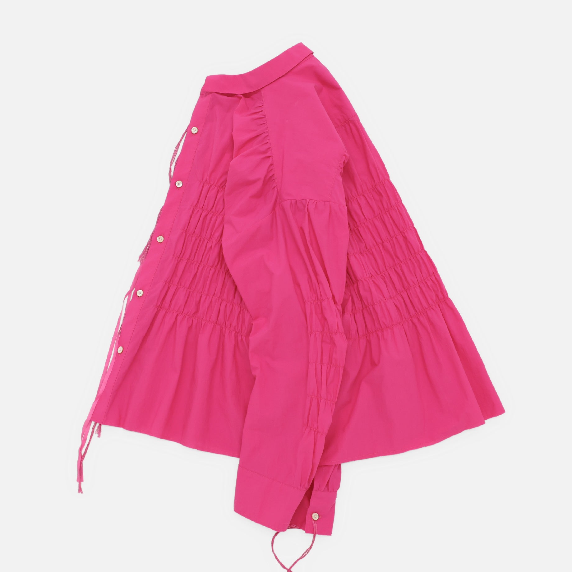 GATHER SHIRT(PINK)