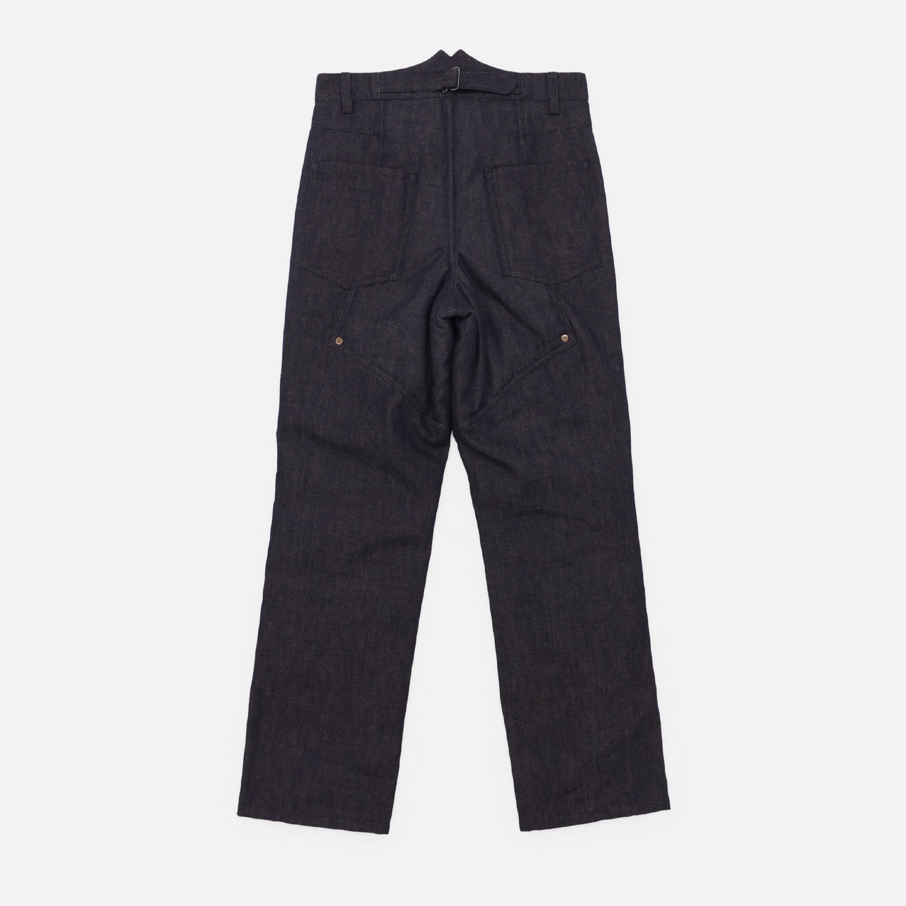 PUDDING EXPANDED DENIM PANTS(KAKI)