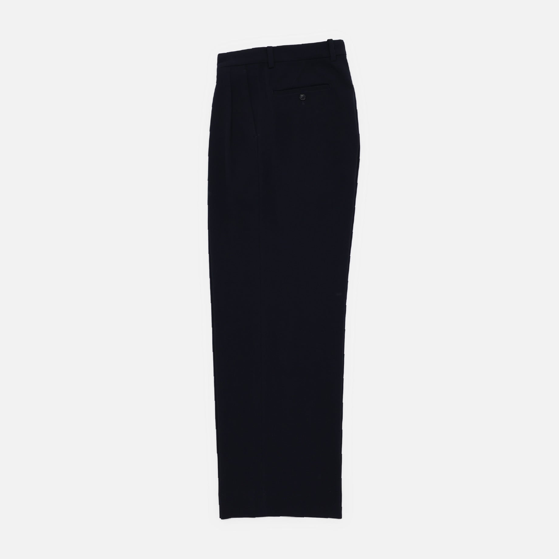 INVERTED PLEATS PANTS(D.NAVY)