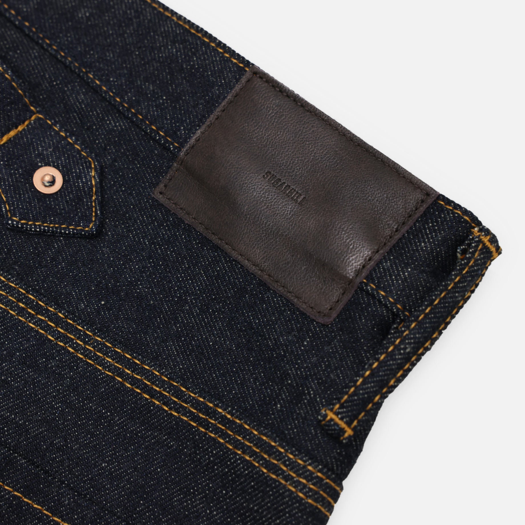 CLASSIC DOUBLE KNEE DENIM PANTS(RIGID INDIGO)