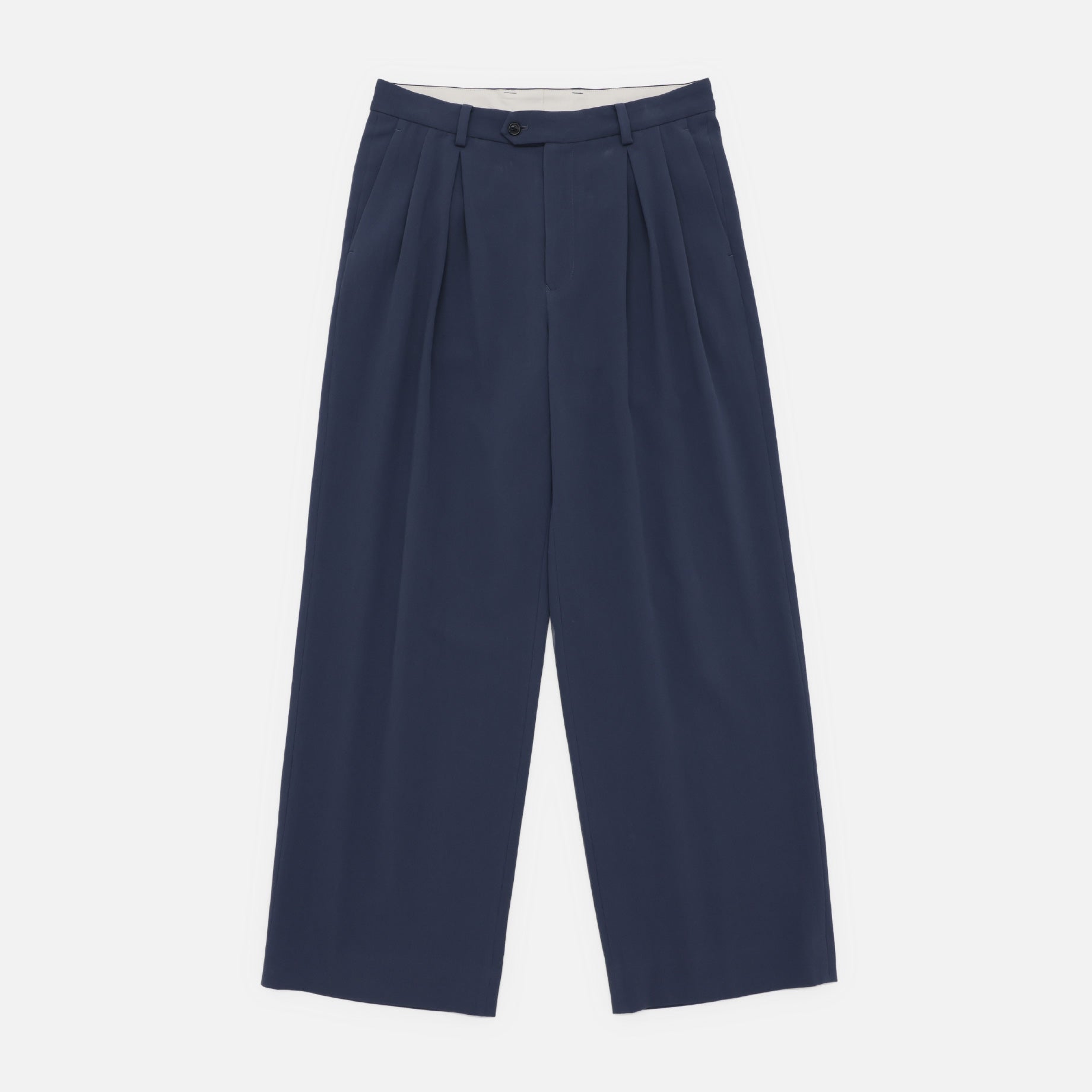 INVERTED PLEATS PANTS(B.GRAY)