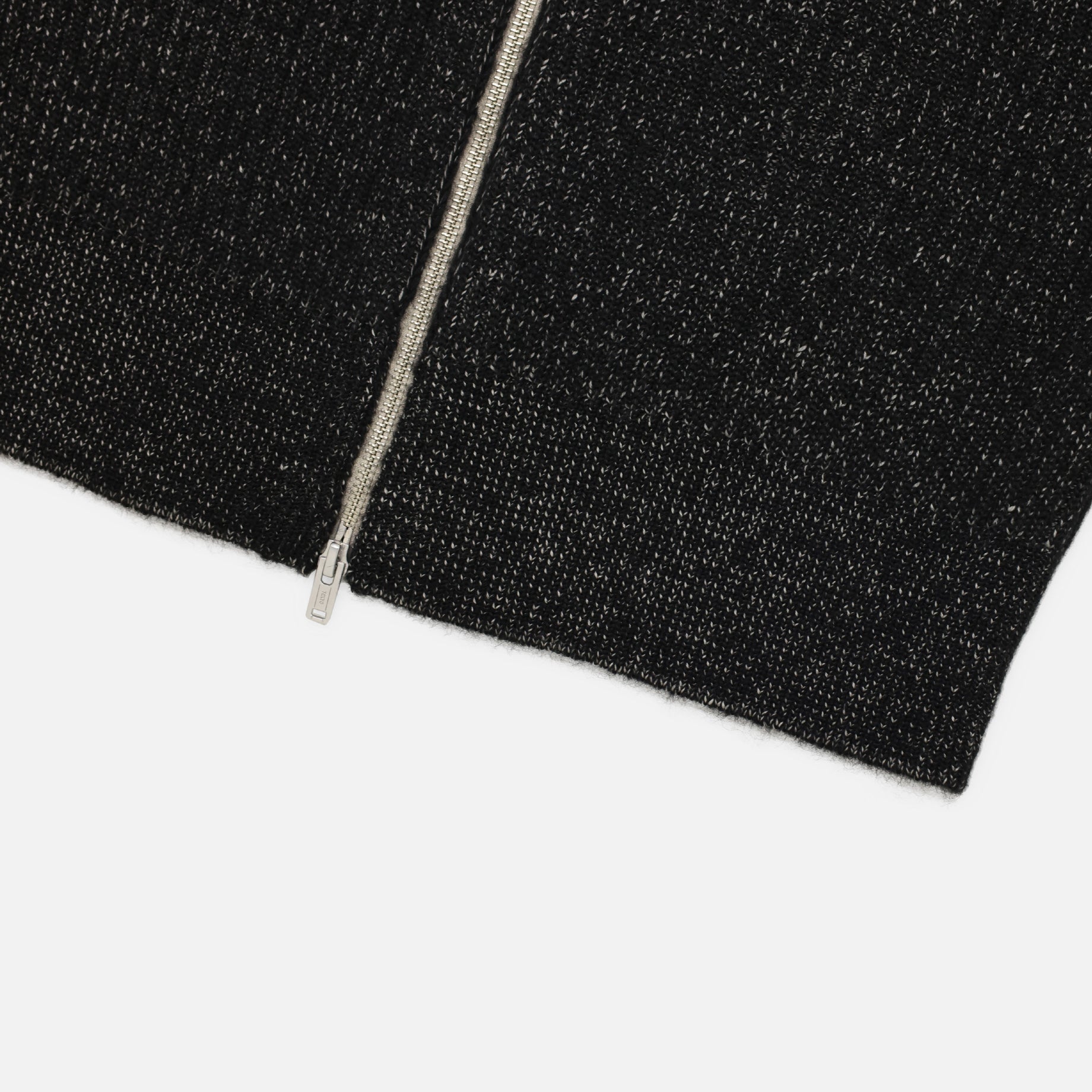 DRIVERS KNIT VEST(BLACK&IVORY)