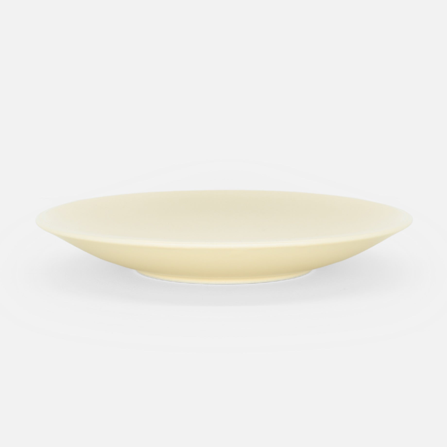 VINTAGE CERAMIC POSTMODERN DESIGN PLATE(ECRU)