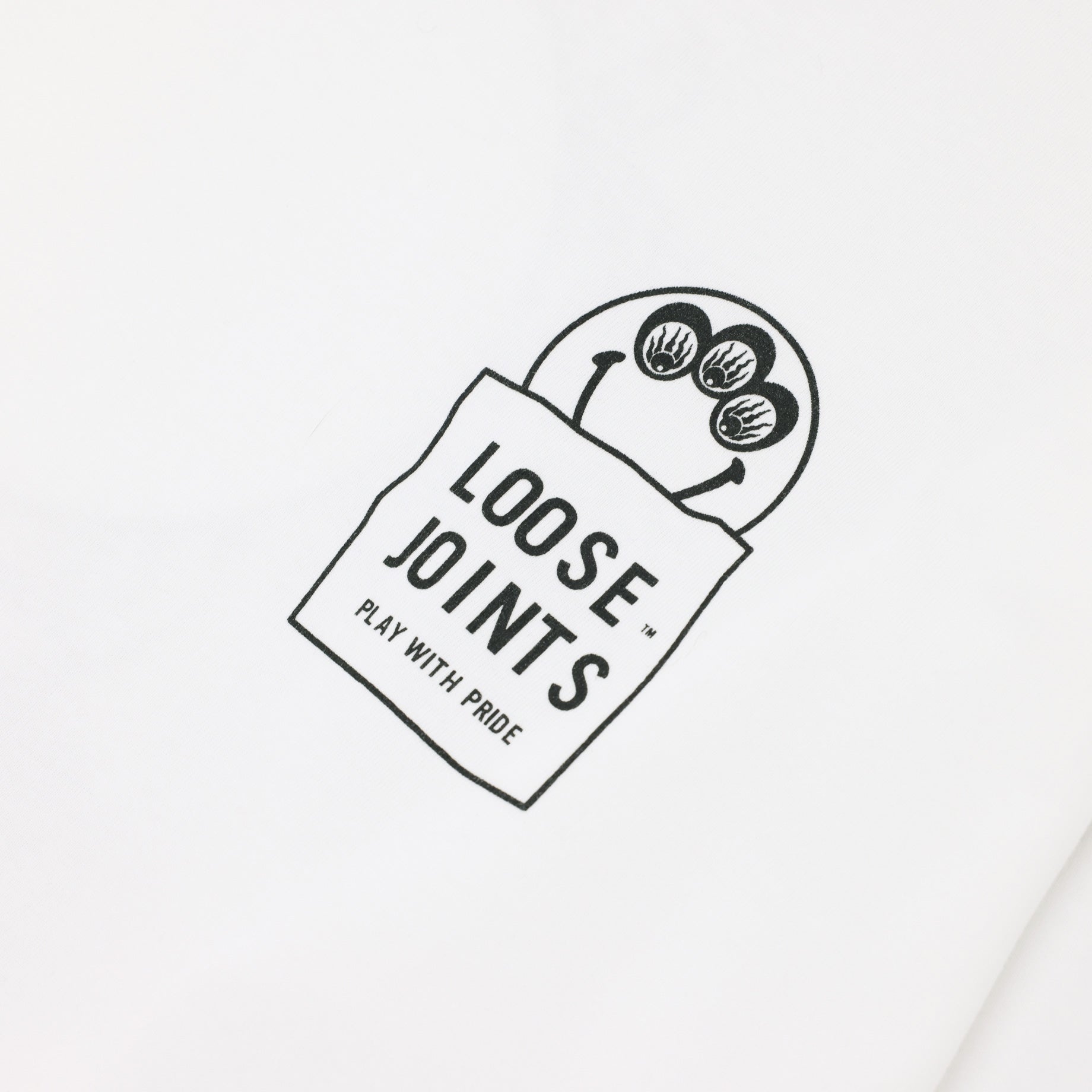 KATSUKI ARAKI - 'EYE CONTACT' L/S TEE(WHITE)