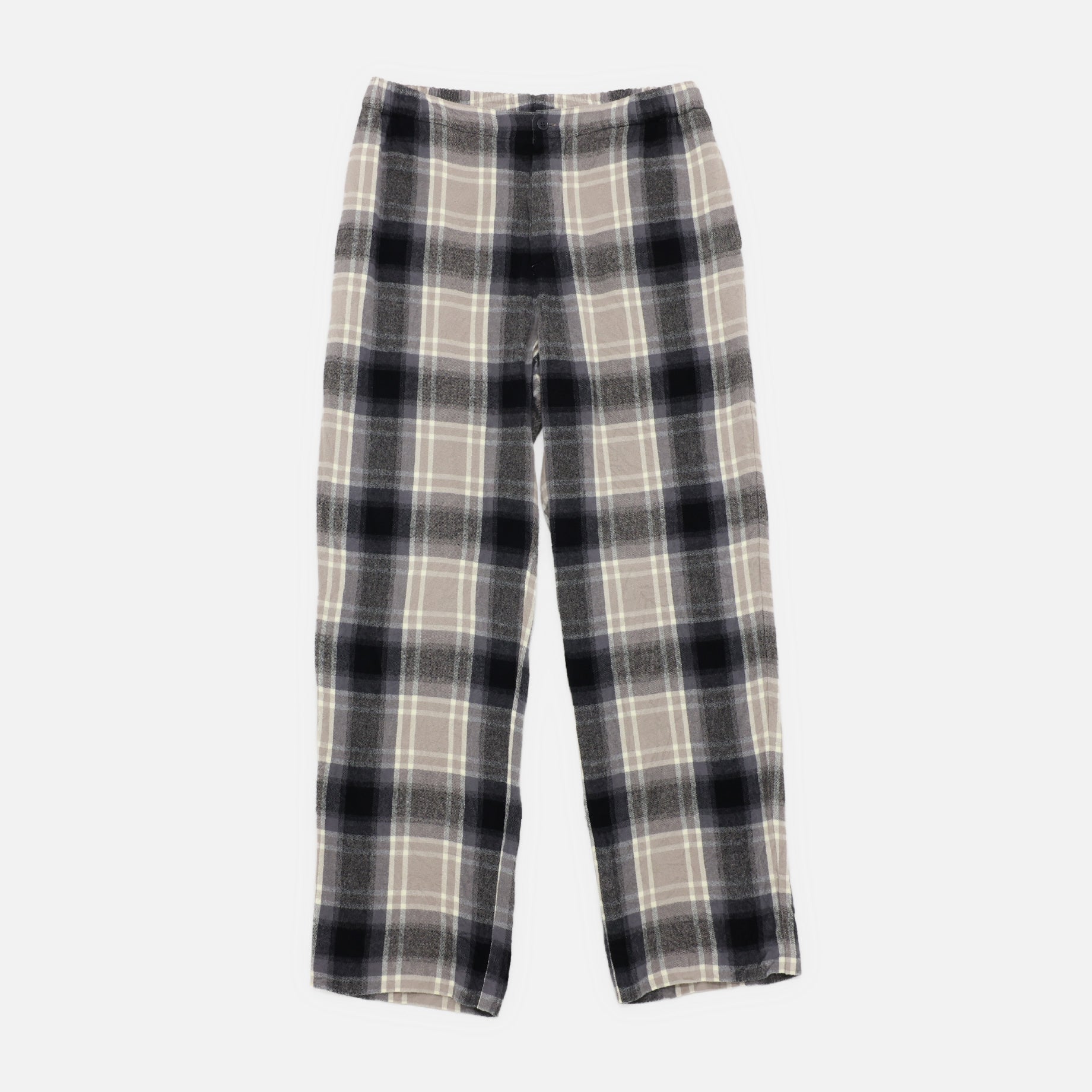 CHECK PANTS(BEIGE×BLACK)