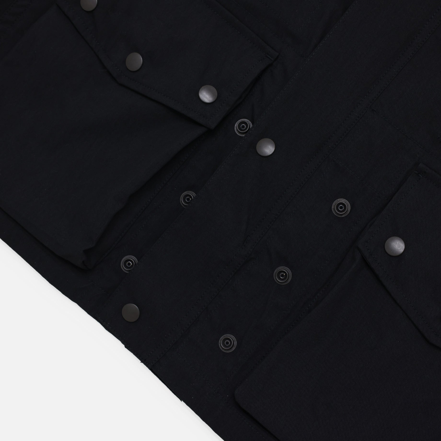 FIELD COAT - C/N OXFORD CLOTH(BLACK)