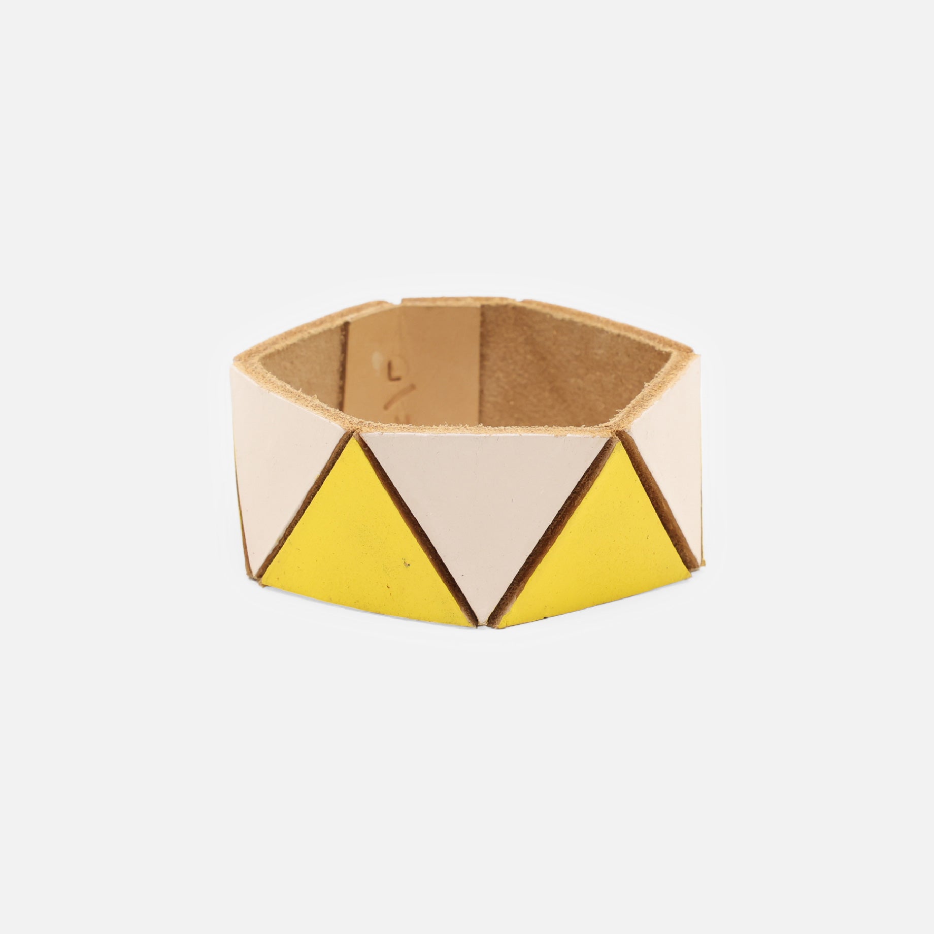 LAUREN MANOOGIAN TRIANGLE CUFF(YELLOW x BALLET)