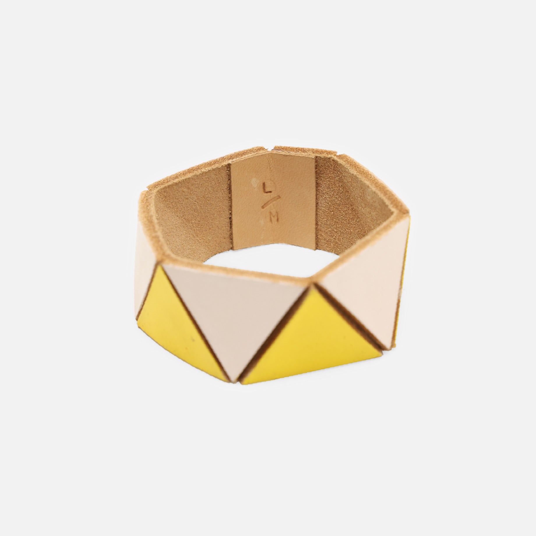 LAUREN MANOOGIAN TRIANGLE CUFF(YELLOW x BALLET)